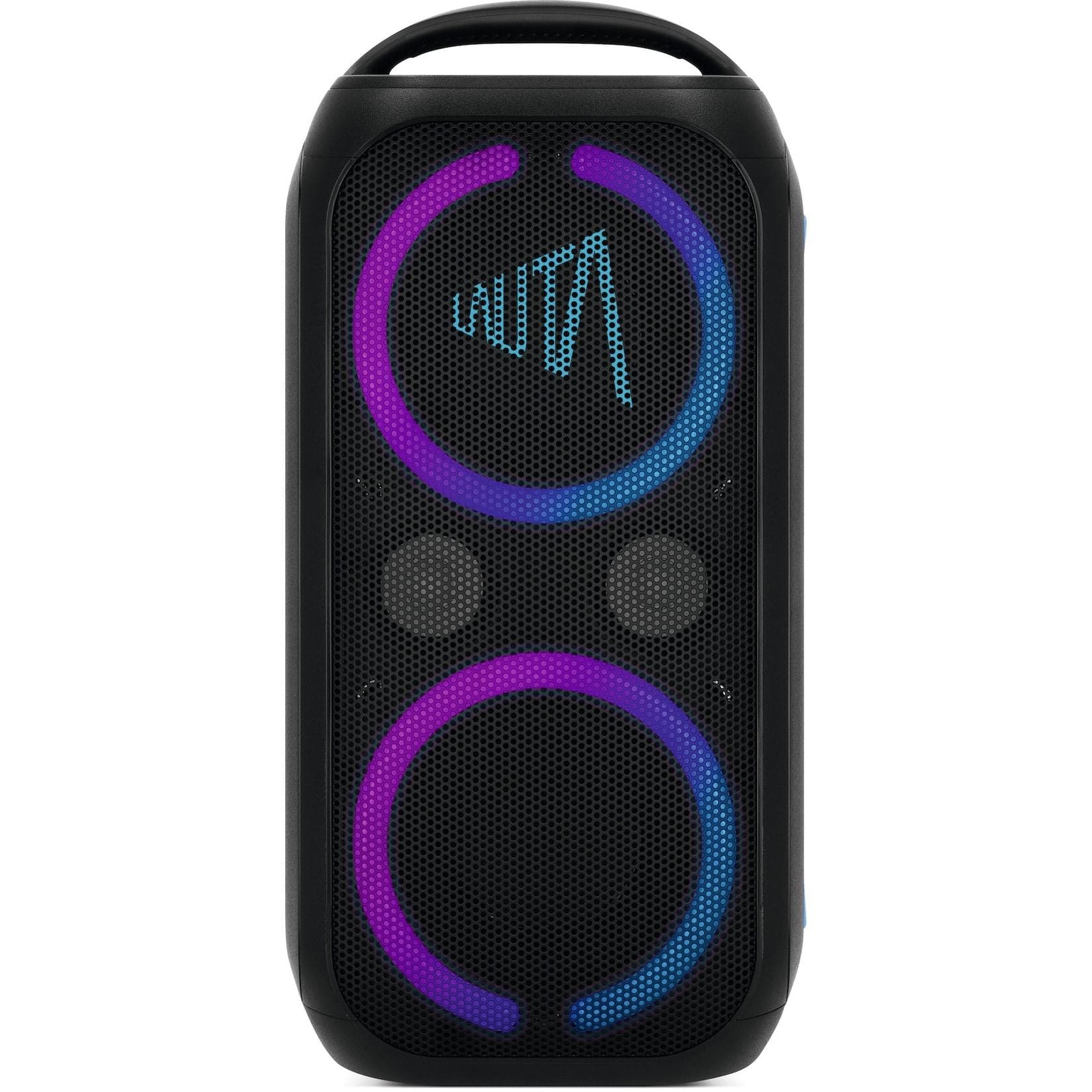 TechniSat WUMMSBOX Bluetooth Lautsprecher mit Akku und Subwoofer