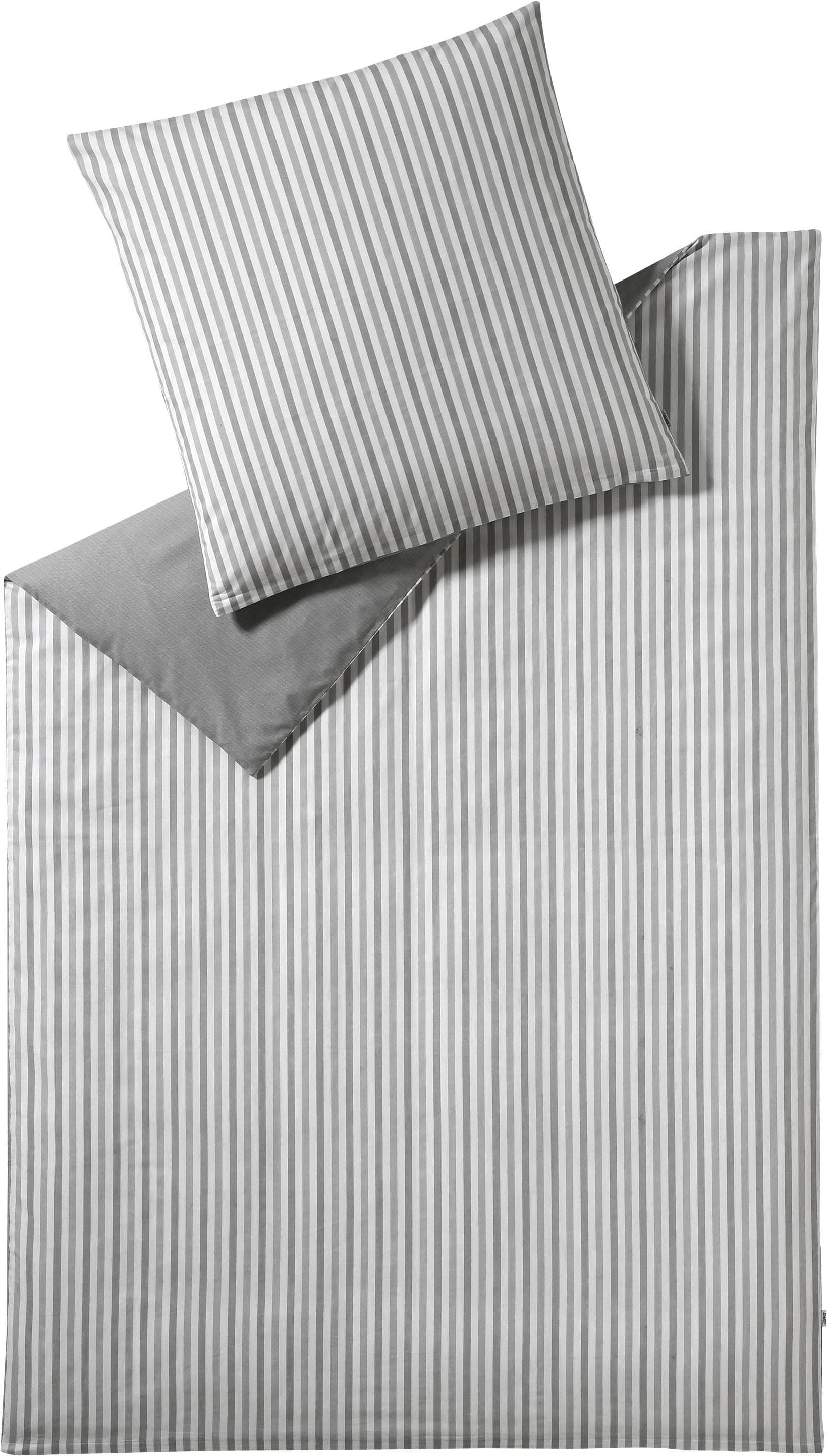 Wendebettwäsche ESPRIT Herringbone Hellgrau