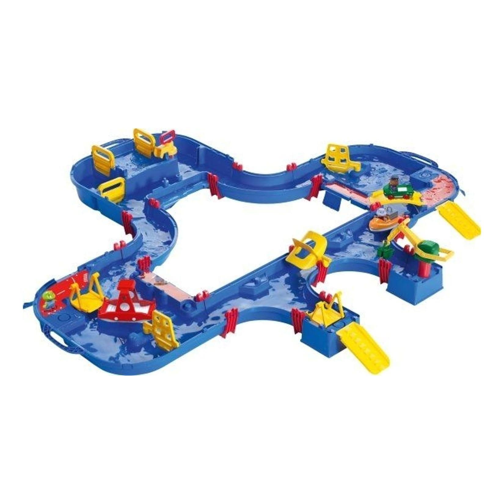 AquaPlay MegaLockBox Wasserbahnset mit Koffer für Kinder ab 3 Jahren