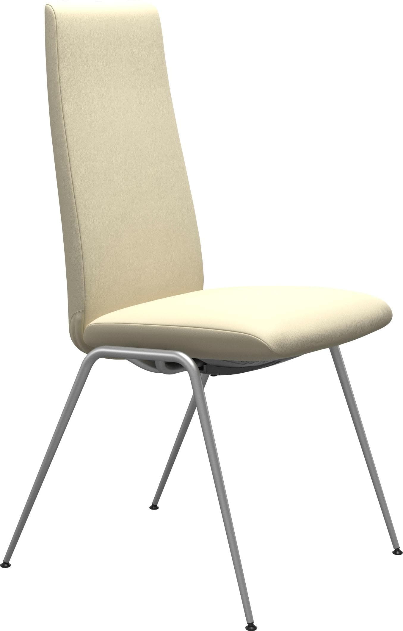 STRESSLESS Laurel Polsterstuhl Beige Leder PALOMA Chrom Matt