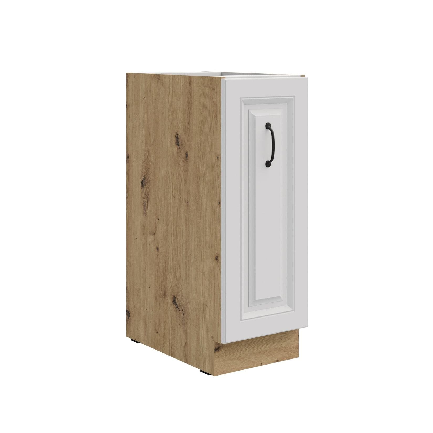 Unterschrank 30 cm Stilo Weiß mit Schrankauszug