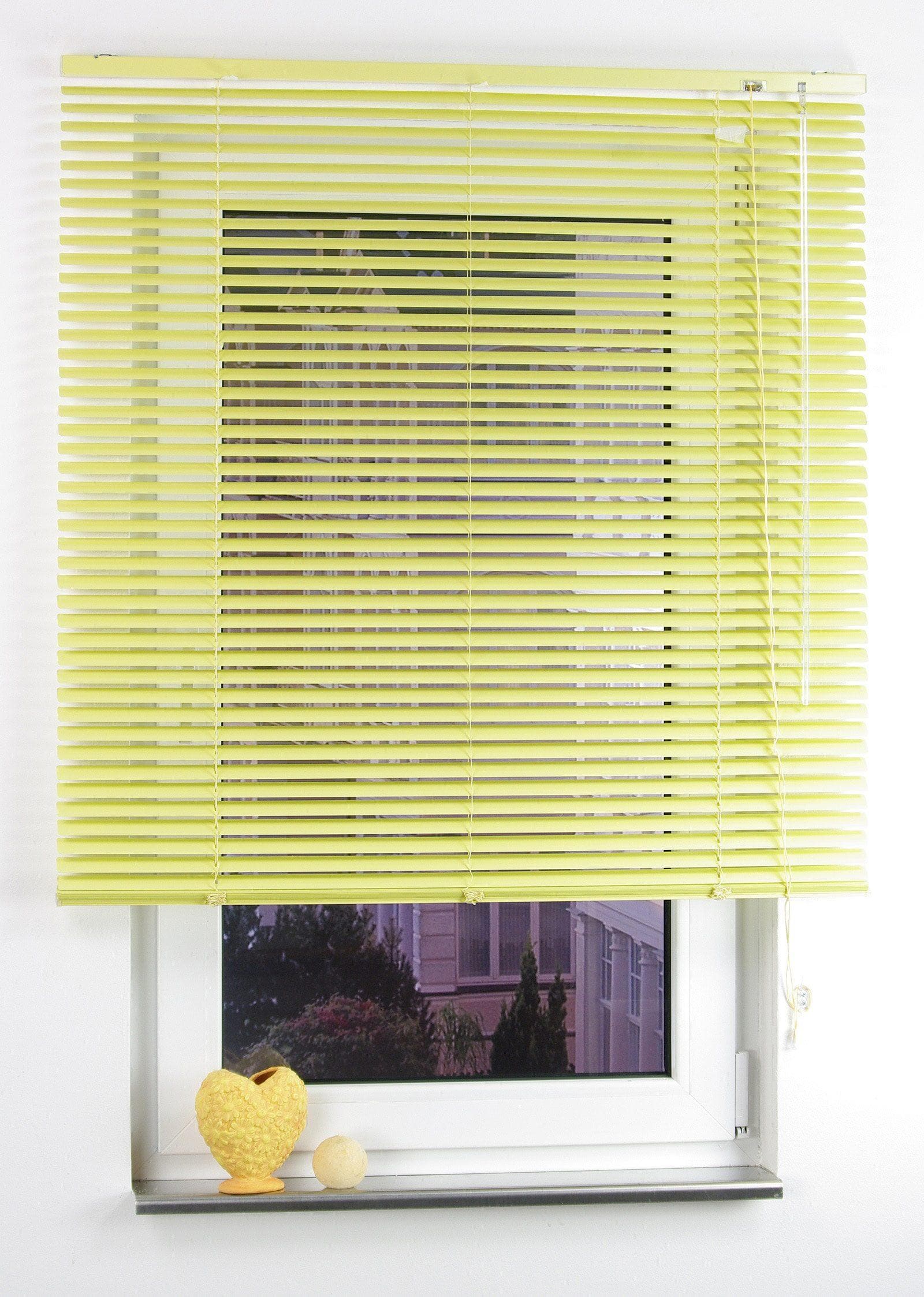 LIEDECO Young Colours Jalousie Aluminium Gelb 60x160 cm