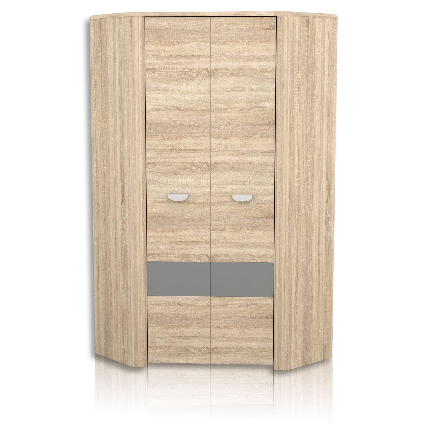 Roller Eckschrank Sonoma Eiche Grau-Anthrazit