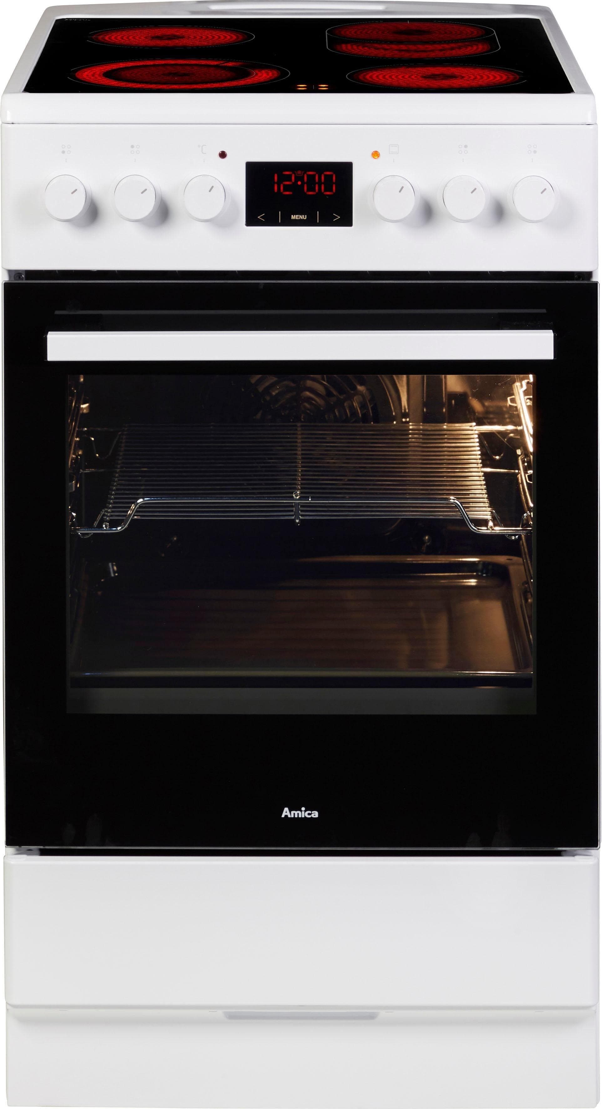 AMICA Elektro-Standherd SHC 903 001 W Weiß
