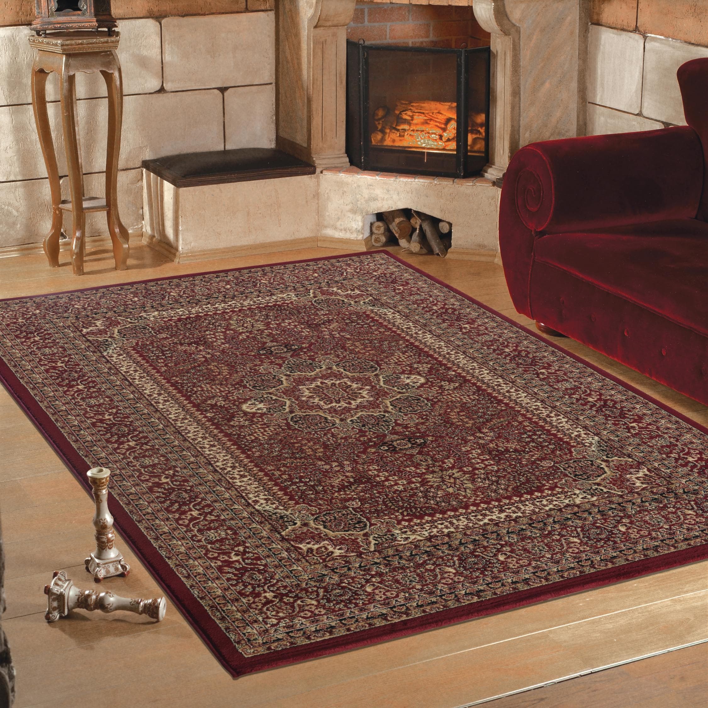 Ayyildiz Teppiche Teppich Marrakesh 207 Rot Kurzflor Orient-Optik
