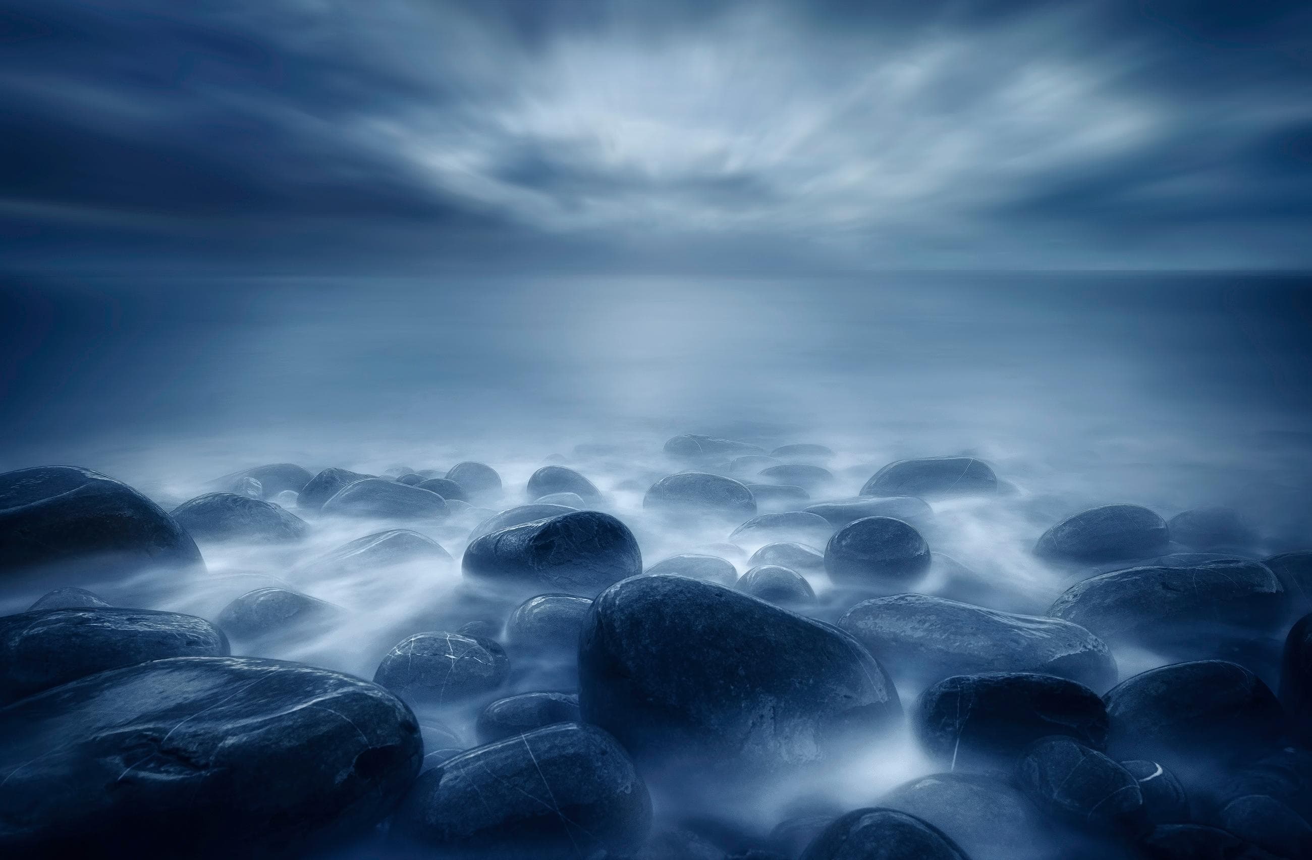 Fototapete PAPERMOON Photo-Art FRAN OSUNA BLAU Vlies
