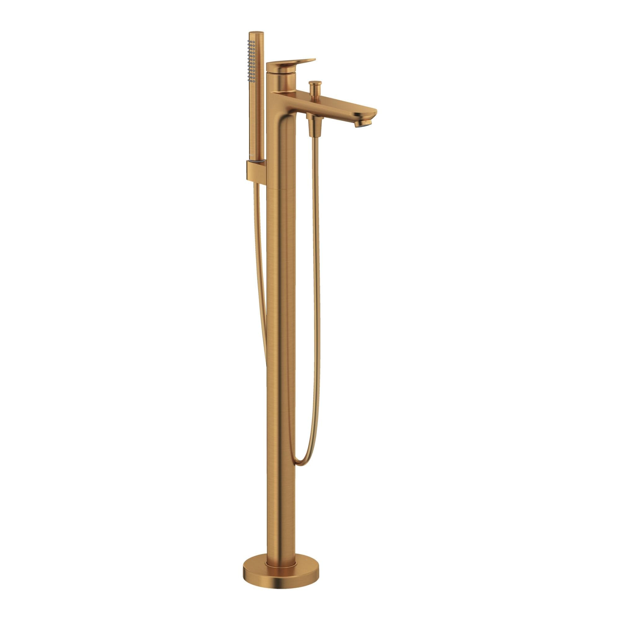 Duravit Wave Unterputz-Wannenarmatur Bronze gebürstet
