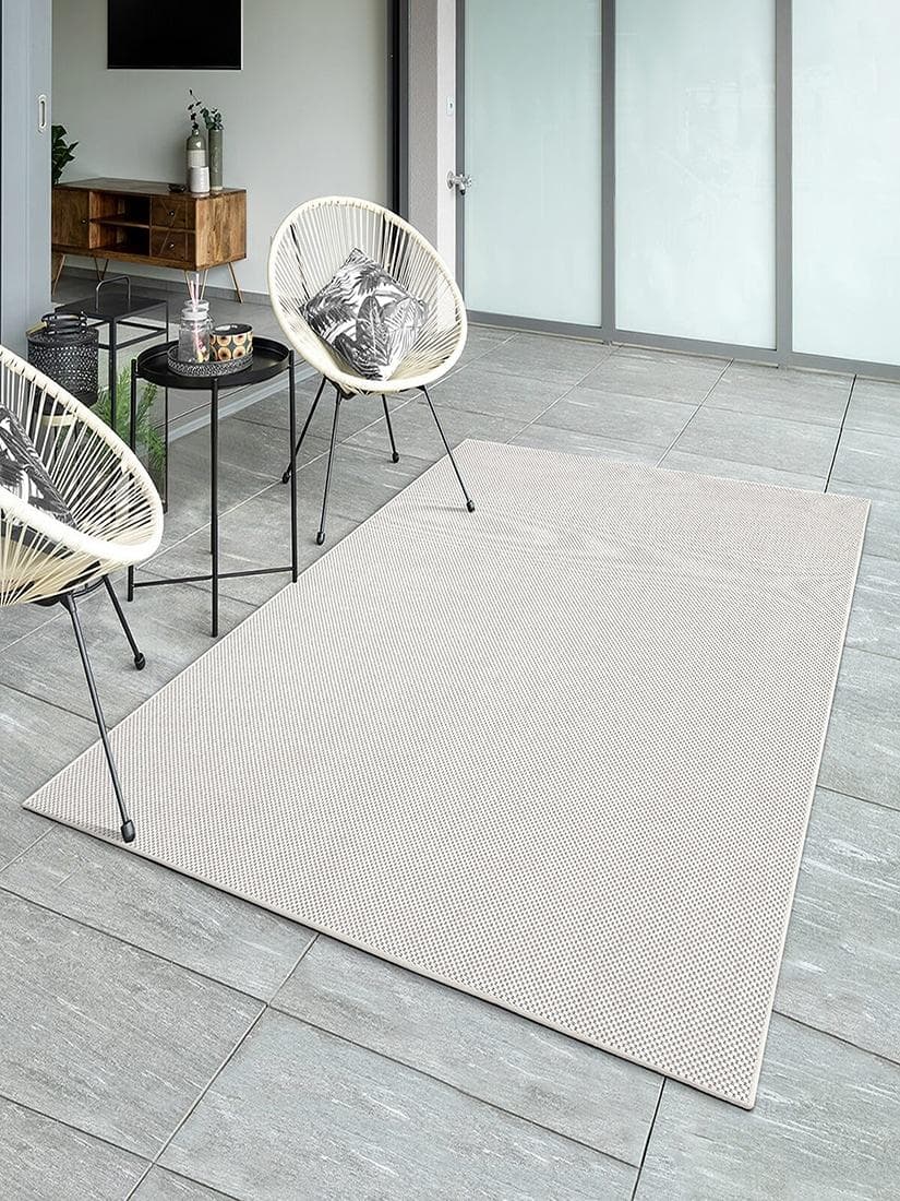 THE CARPET Mistra Teppich Beige Gemustert Indoor Outdoor