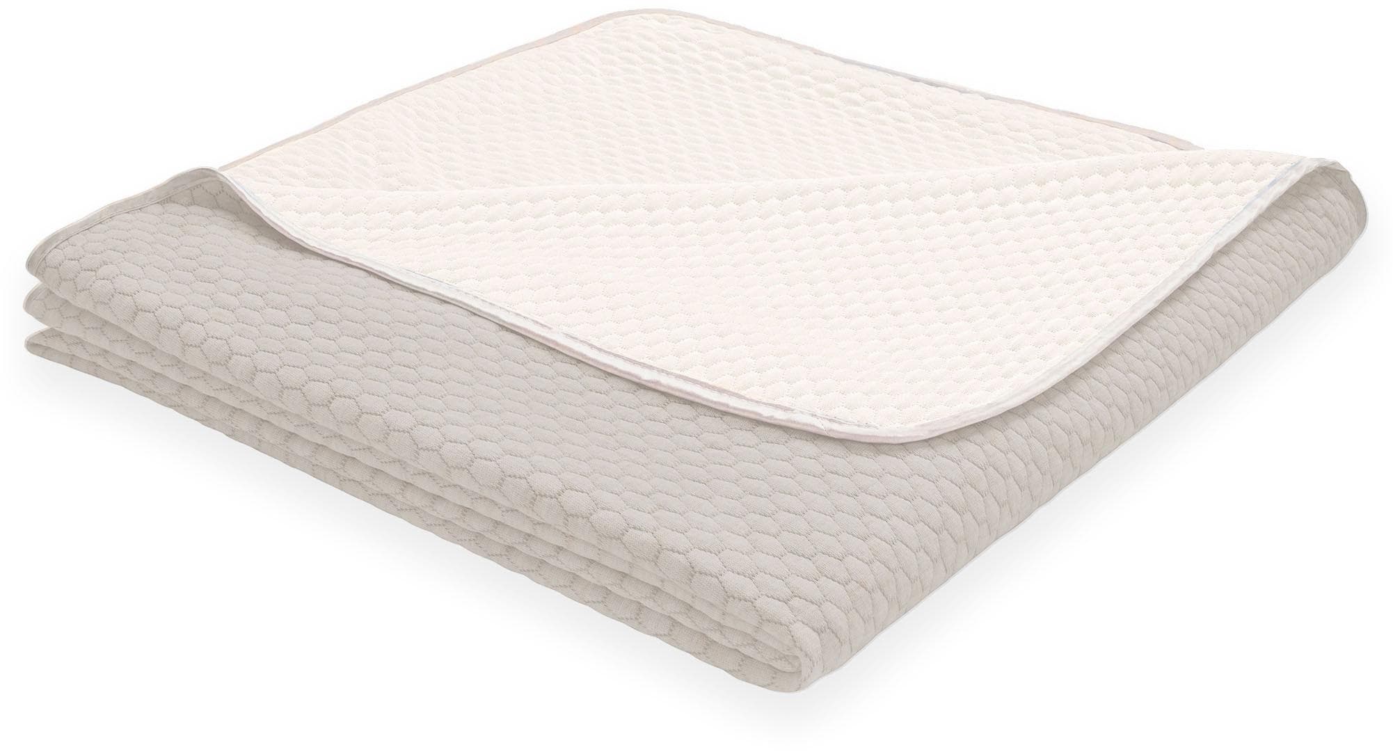 Wohndecke Sommerdecke kühlend beige Baumwolle Polyester