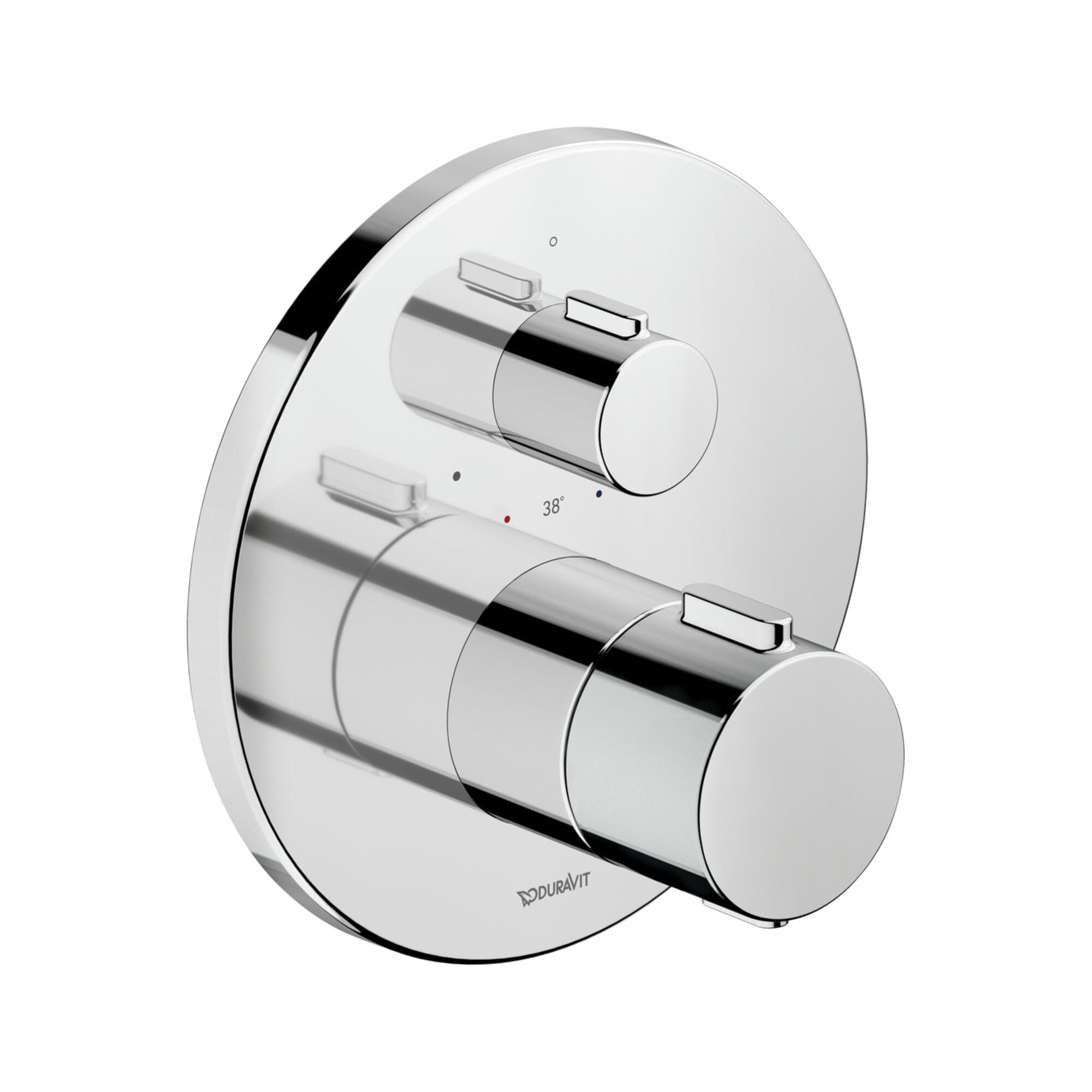 Duravit Thermostatarmatur Unterputz Chrom Hochglanz