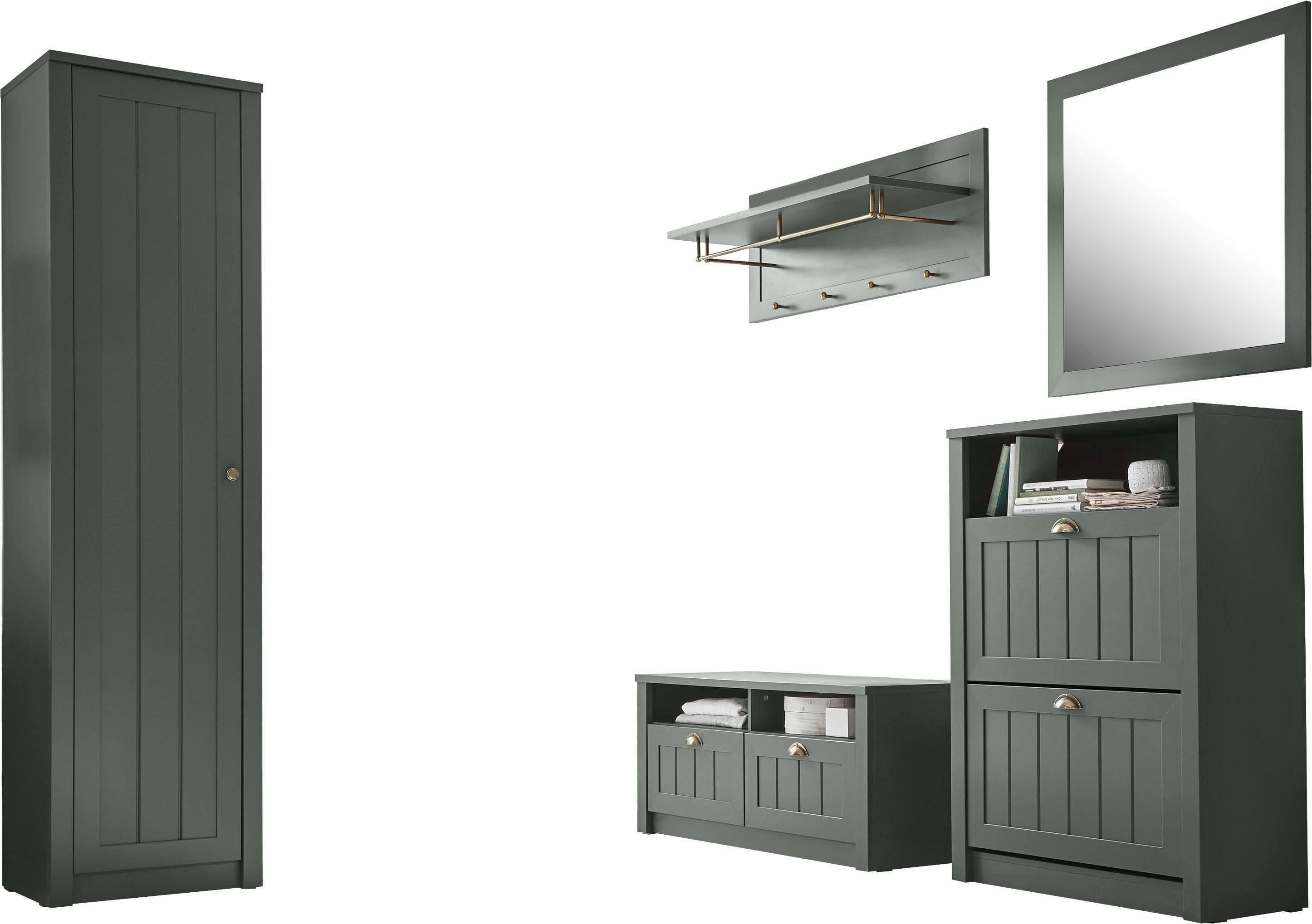 Home Affaire Garderobenschrank ASCOT Grün