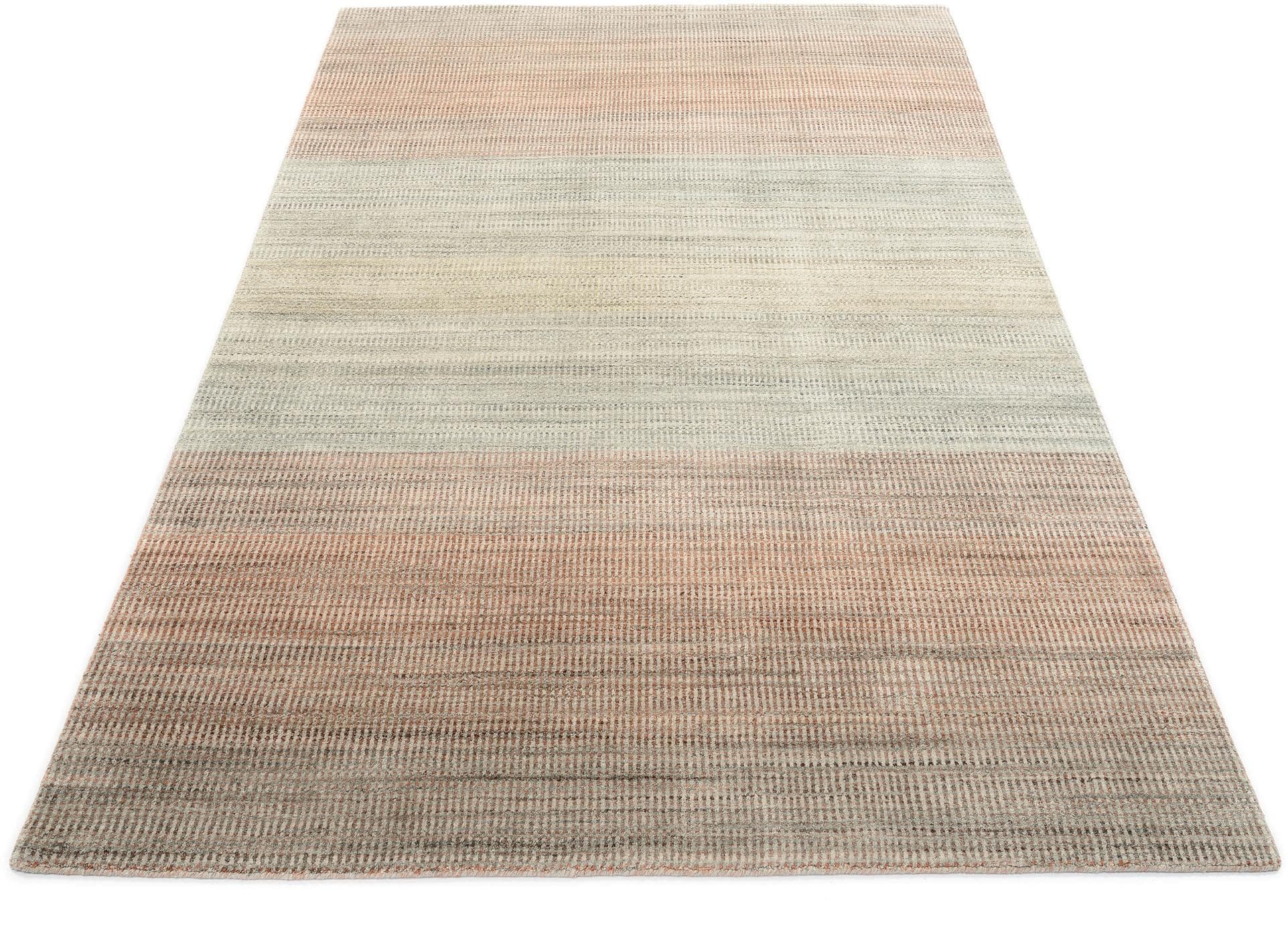 OCI Ecoline Teppich Grau 250x350cm Viskose Wohnzimmer