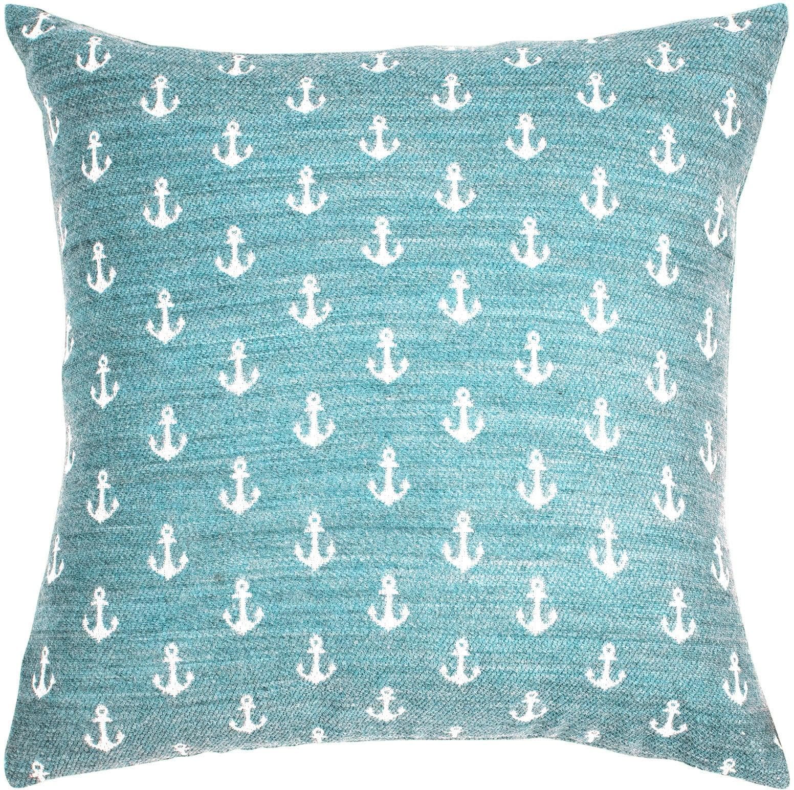 PAD Dekokissen ANCRE Blau 40x40 cm Nautik Kissenhülle
