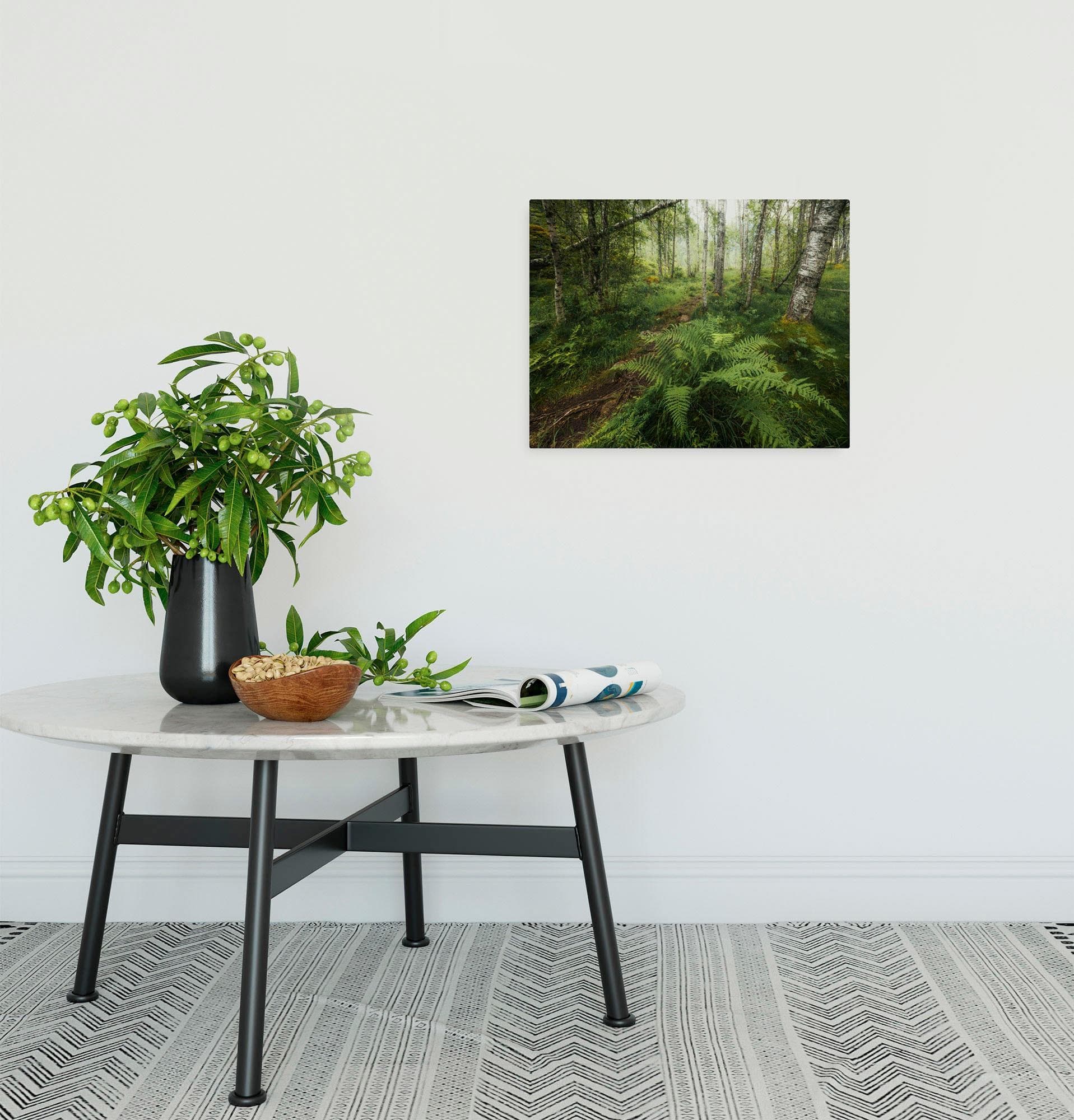 KOMAR Leinwandbild Mystic Birch Grove 40x30 cm
