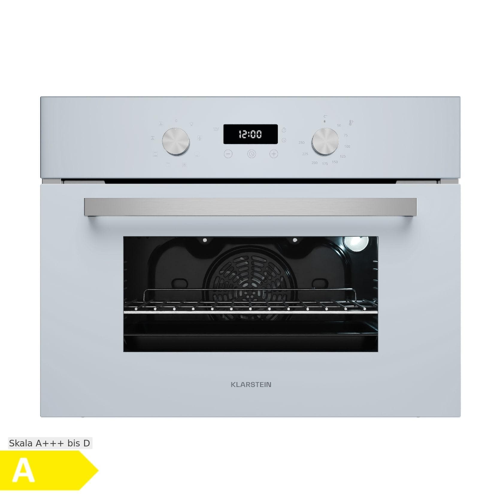 Klarstein SpaceSmart Einbauofen Kompakt 45 cm 8 Funktionen