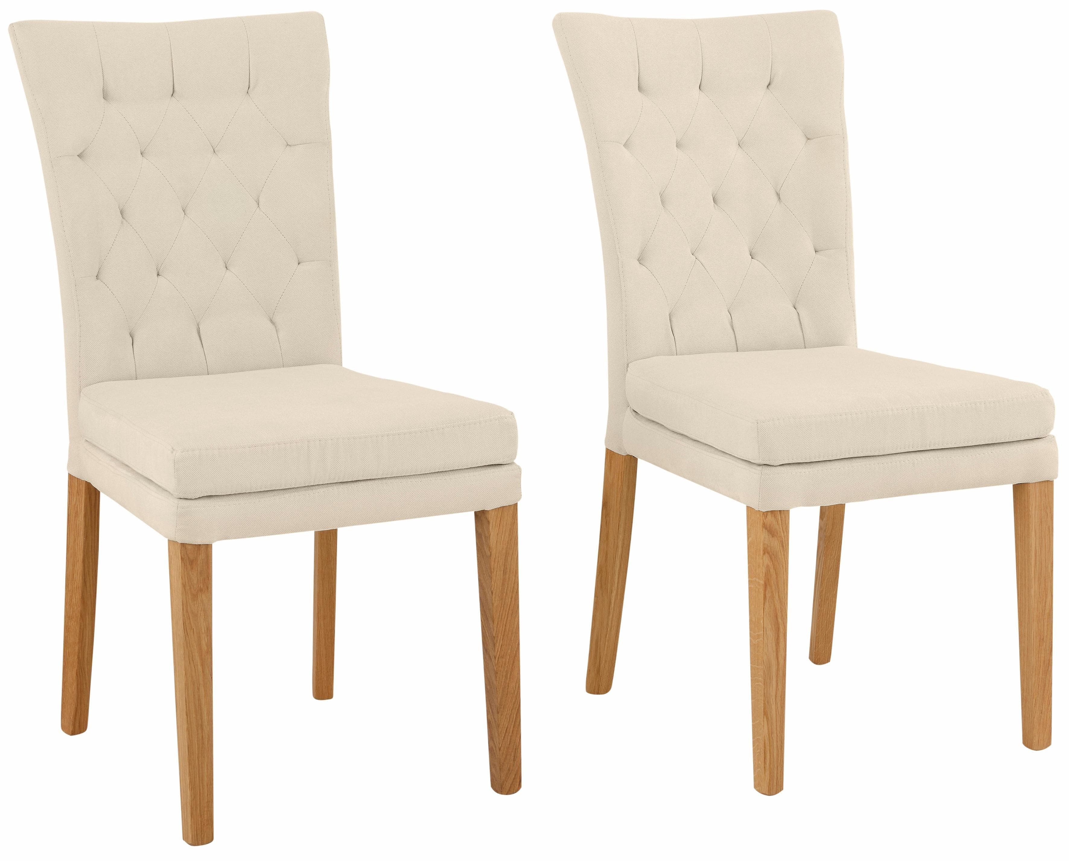 HOME AFFAIRE Esszimmerstuhl Colorado Beige Massivholz