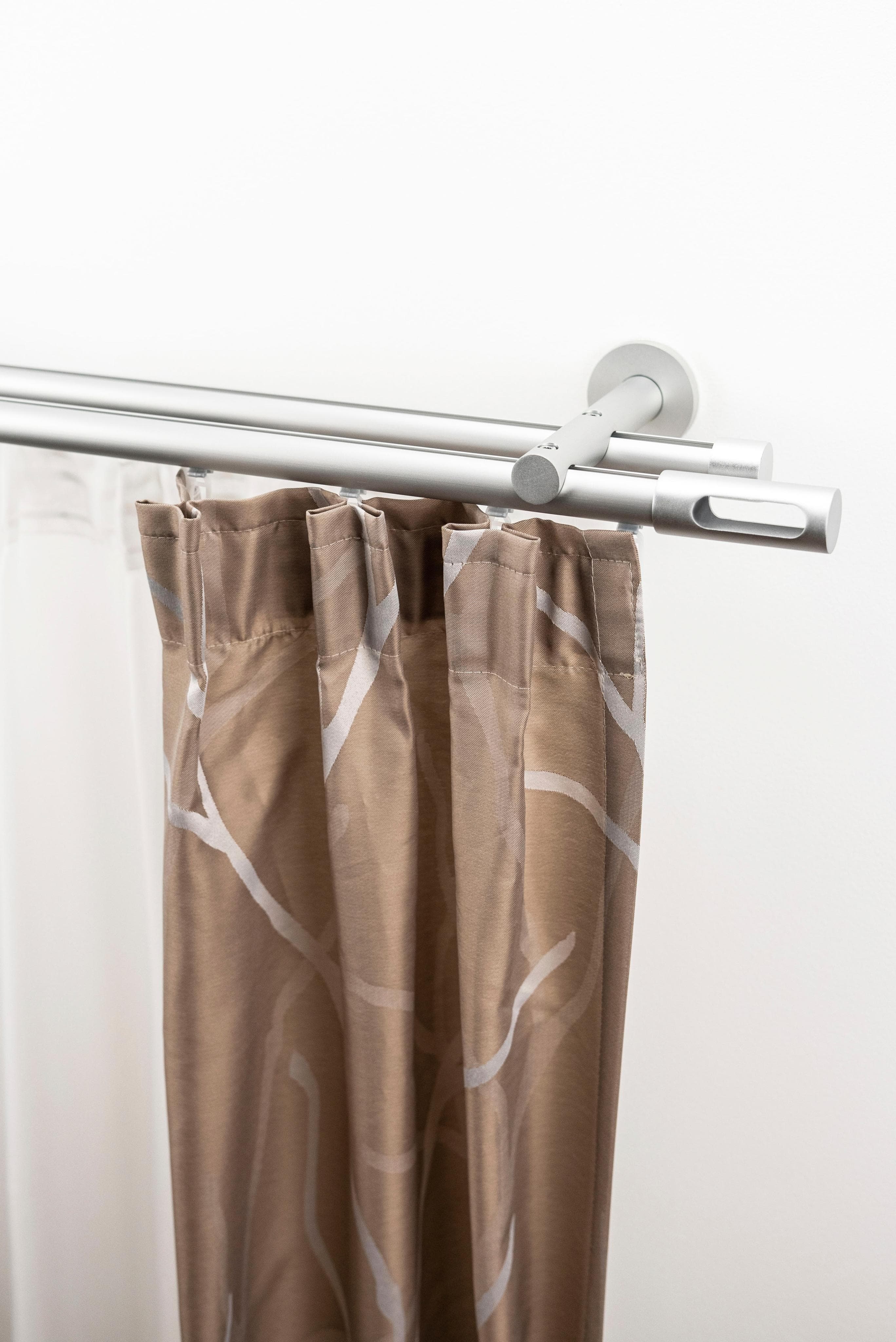 Gardinenstange GARESA "EASY" Silber Aluminium
