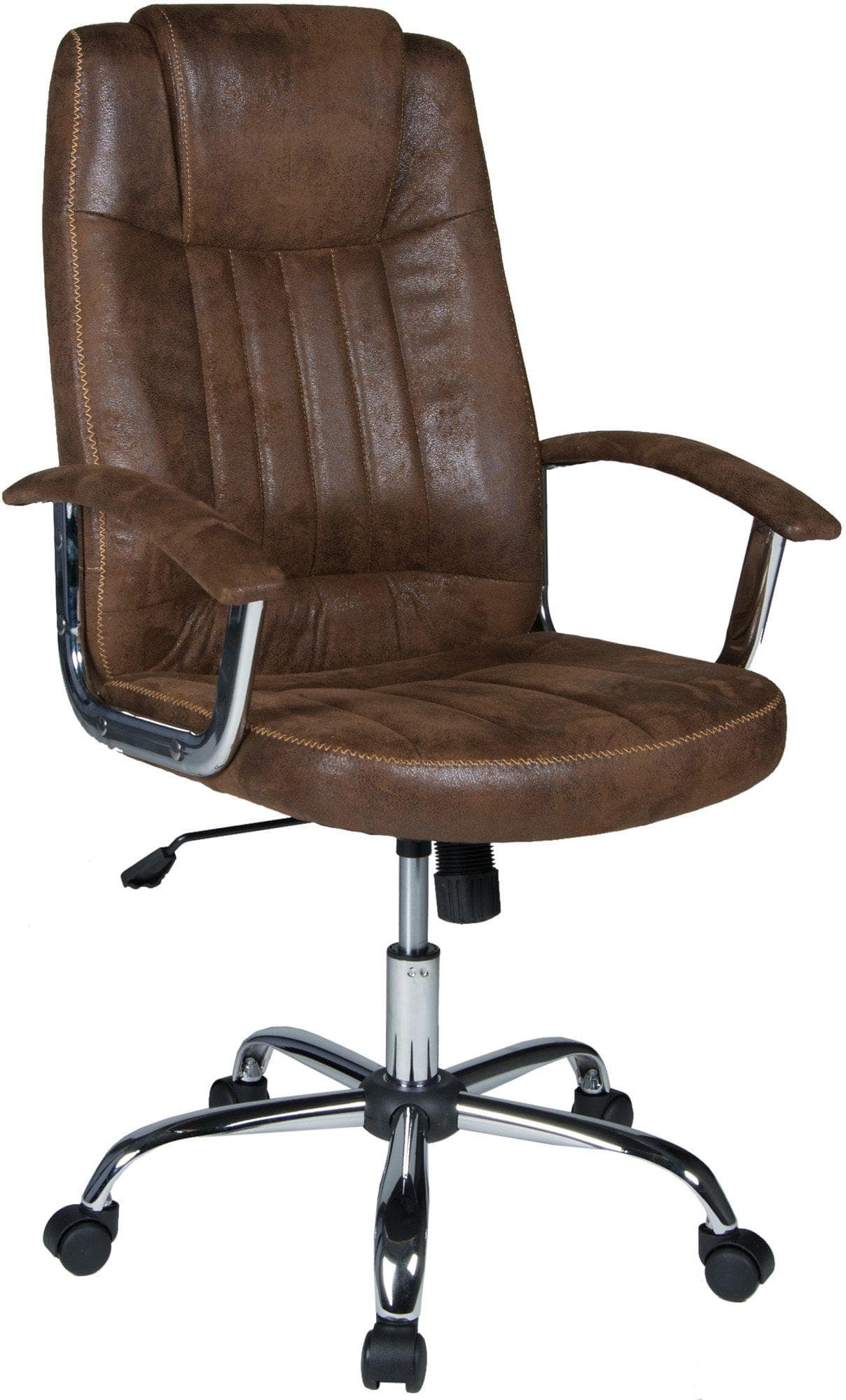 Chefsessel DUO COLLECTION Bill Vintage Braun Microfaser