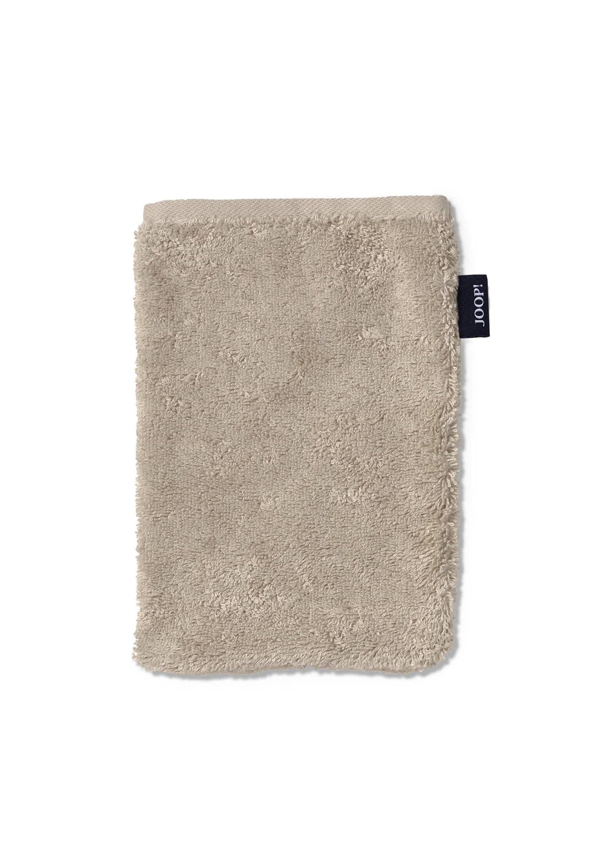 JOOP! CLASSIC Doubleface Waschlappen Beige 100% Baumwolle