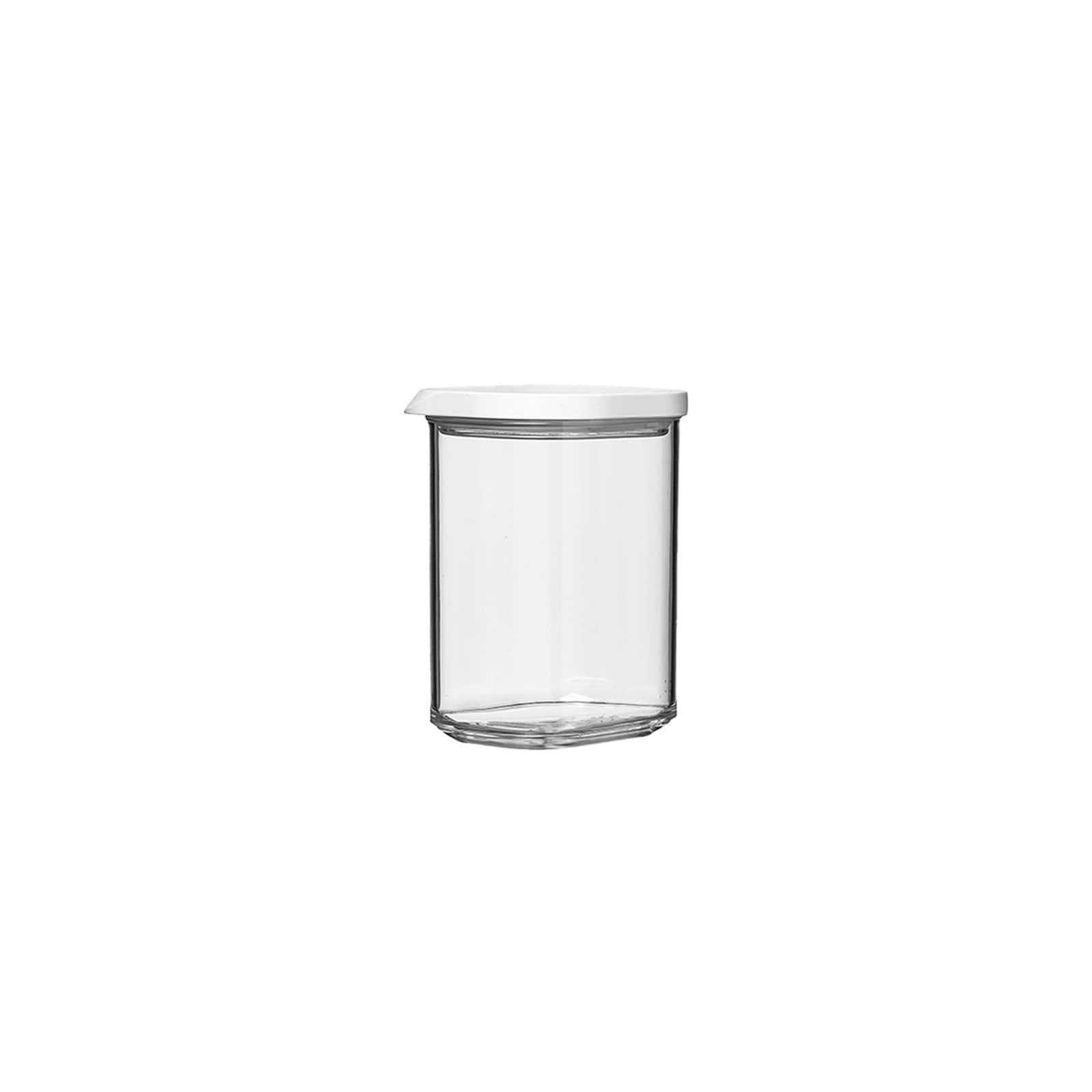 Mepal Vorratsdose Modula 375 ml Weiß mit transparentem Deckel