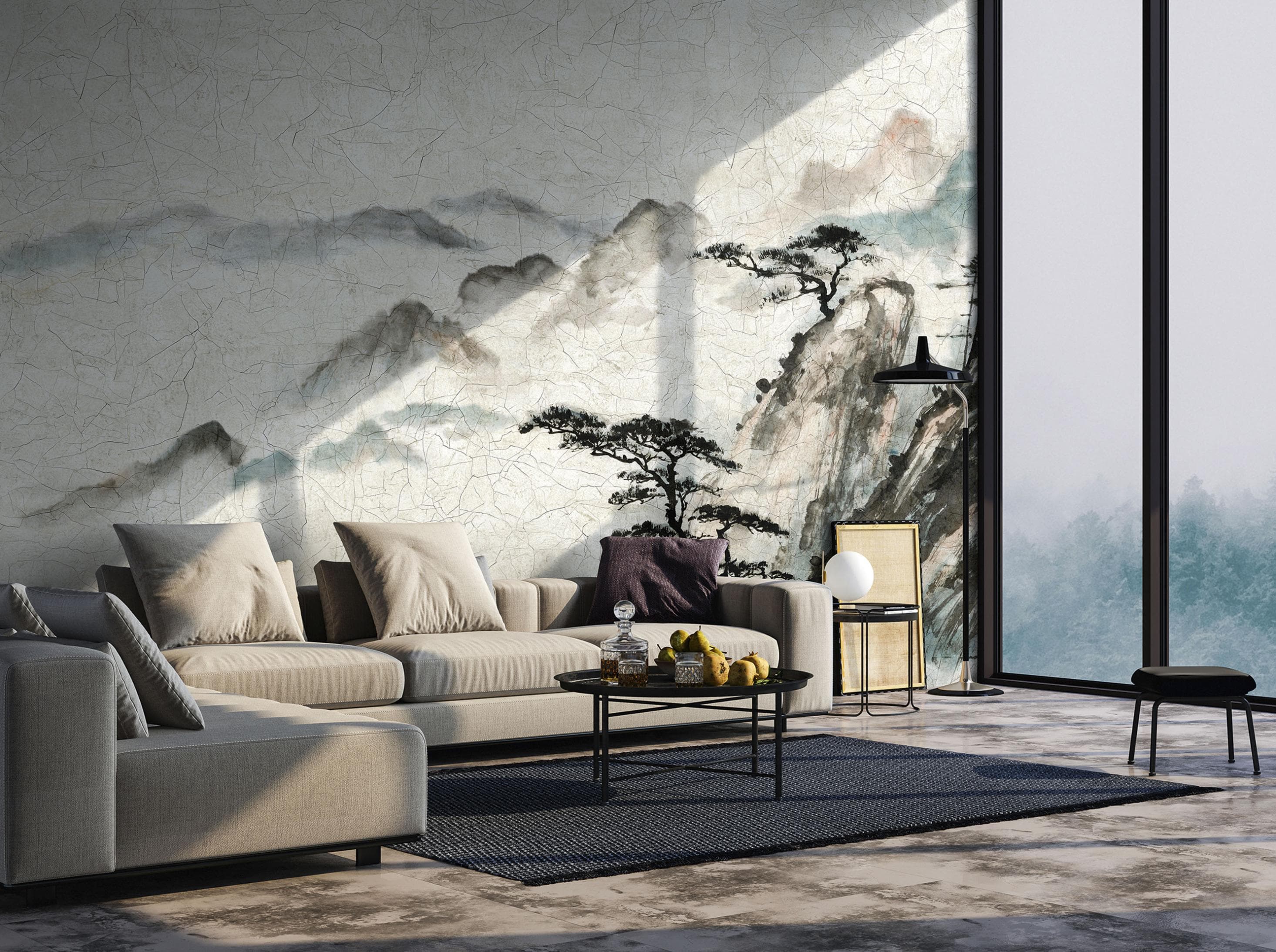 Fototapete MARBURG Hanako Beige Vlies Modern