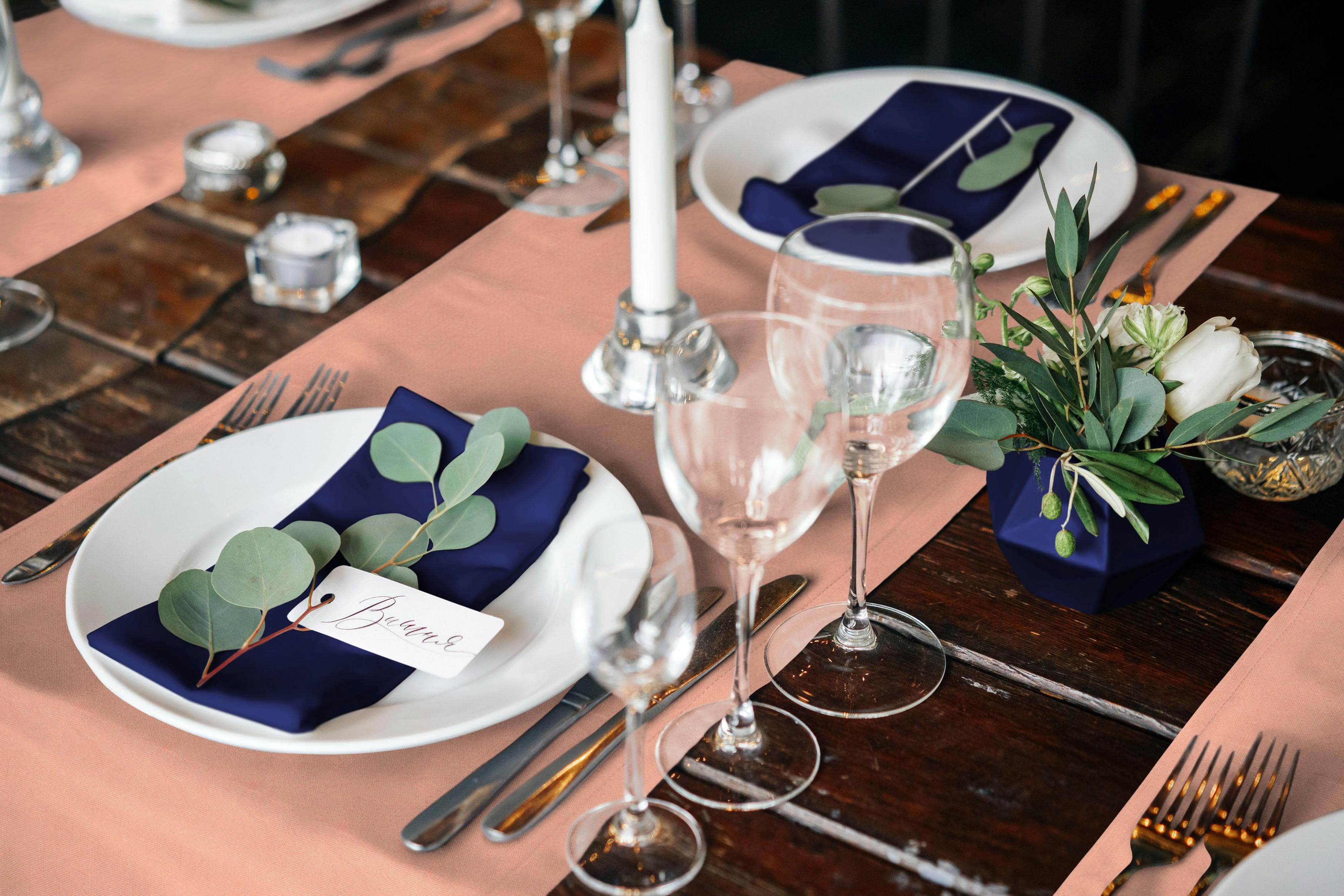 Platzset ADAM Tischset Eden 9-teilig - 100% Bio-Baumwolle