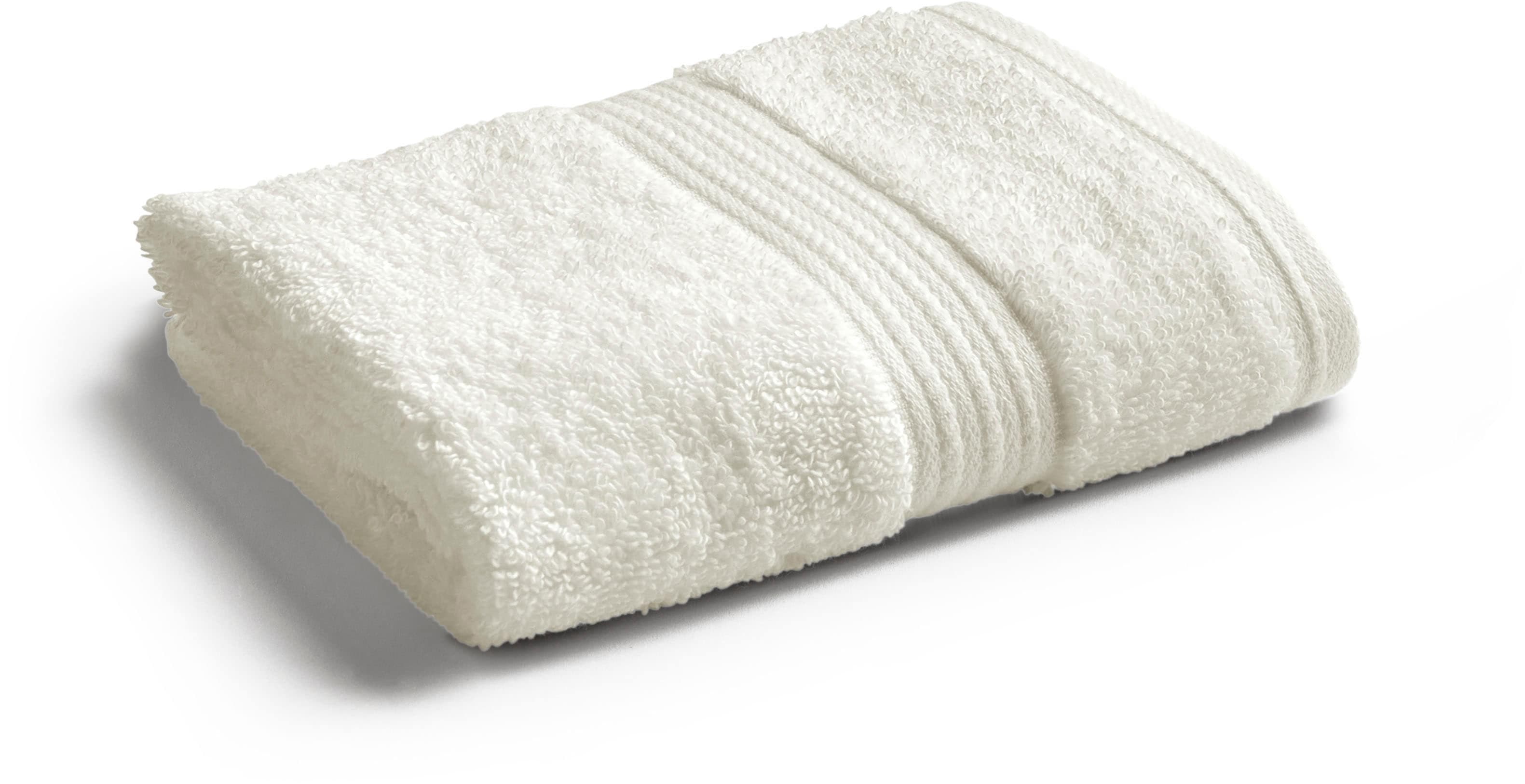 Christy SUPREME Waschlappen 6er Set Beige 33x33cm Baumwolle Premium