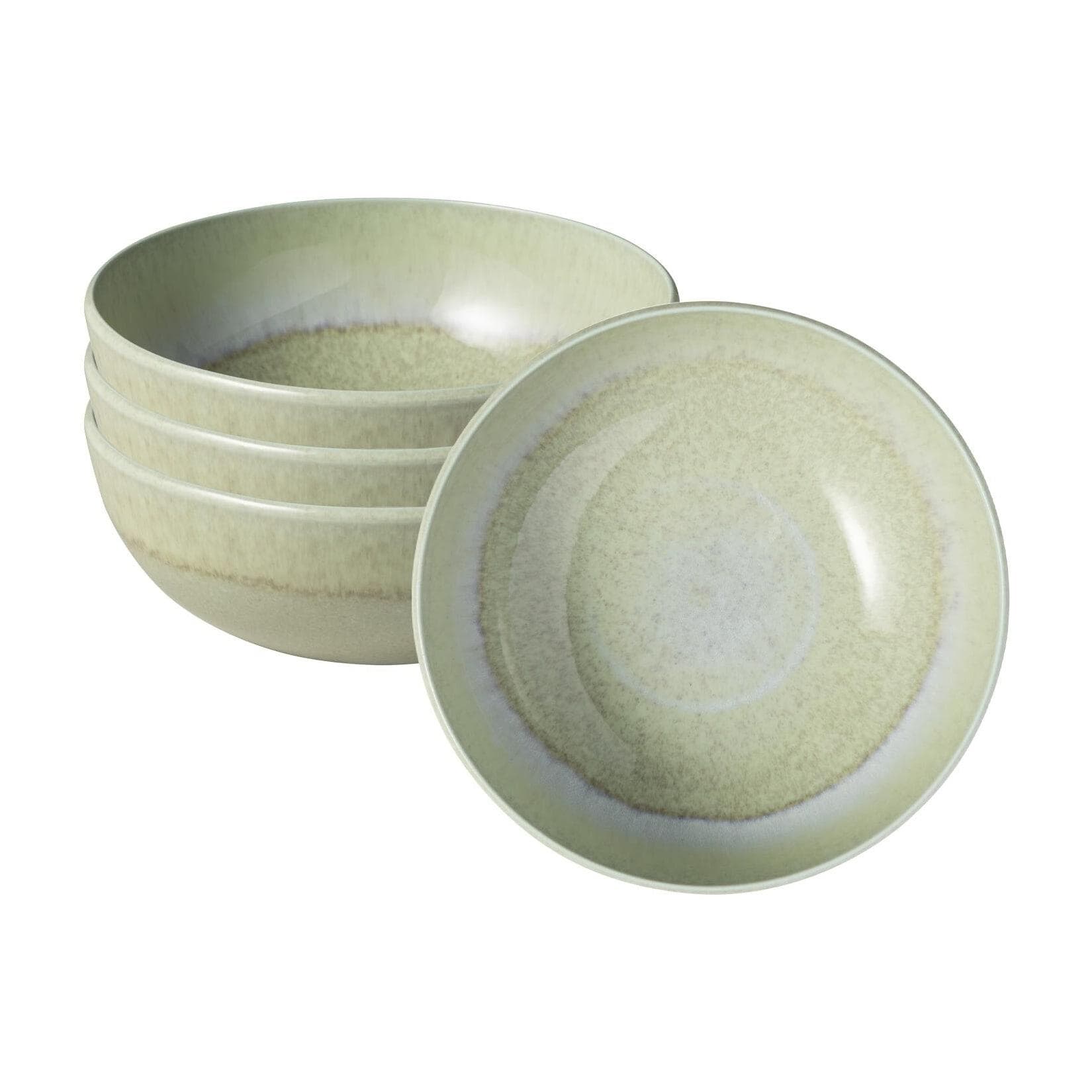 like. by Villeroy & Boch Perlemor Alga Schüssel Set Grün 6-tlg. Porzellan