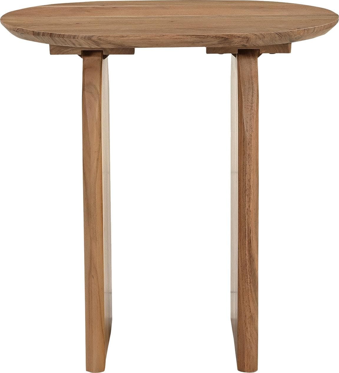 SIT Beistelltisch ACACIA WAVE Akazie massiv oval natur