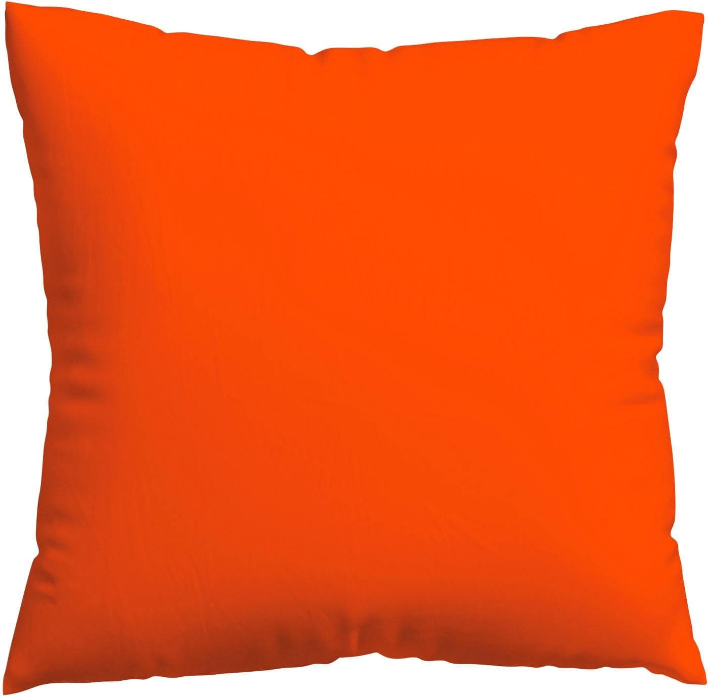 schlafgut Premium Kissenbezug Jersey Rot 40x40 cm Bio-Baumwolle