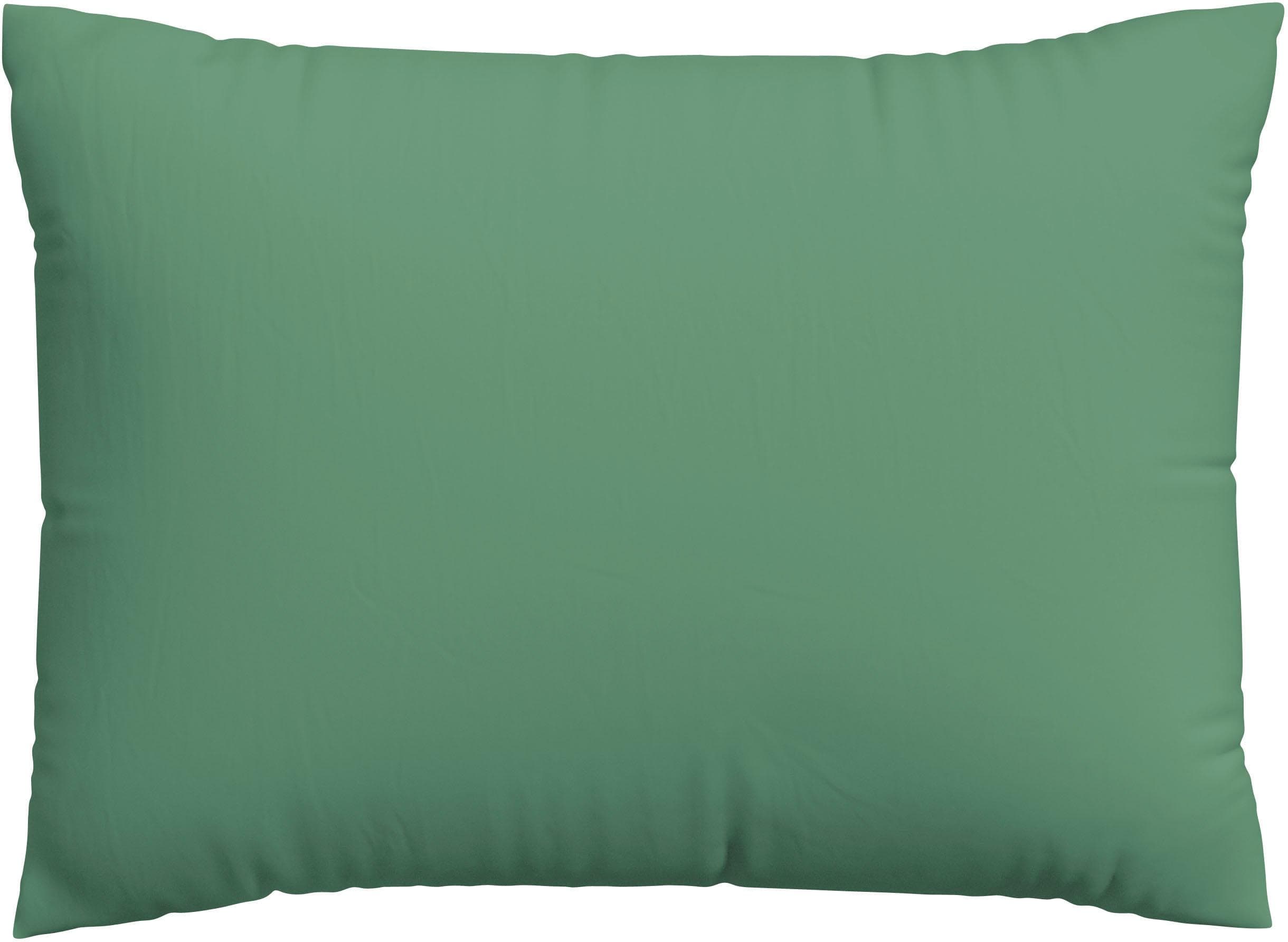 Schlafgut Premium Kissenbezug Jersey Grün 70x90 cm
