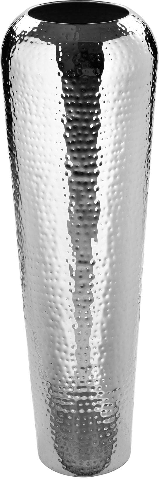 Dekovase FINK TUTZI Silber Hammerschlag Vase