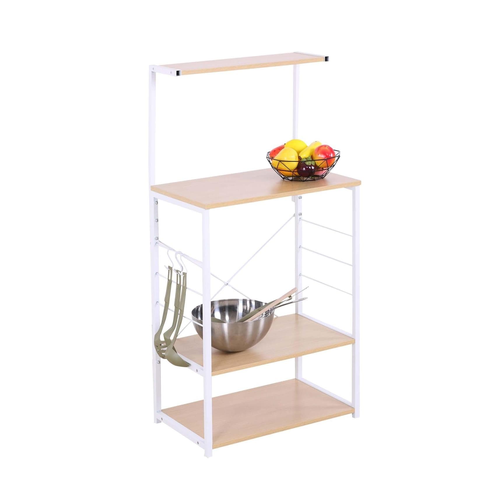HTI-Living Küchenregal Weiß Mona Standregal