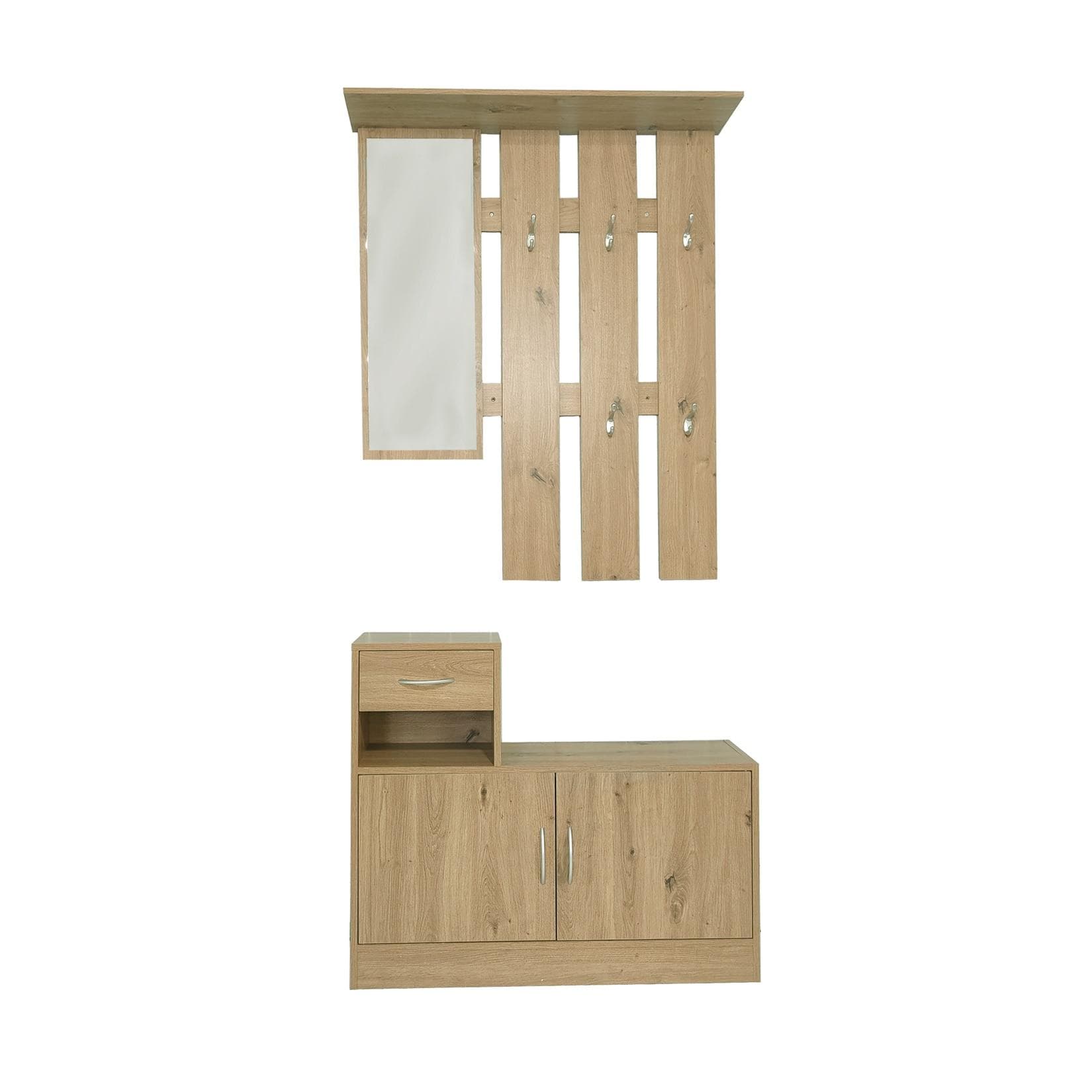 HTI-Living Garderobe Garderobenpaneel mit Schuhschrank