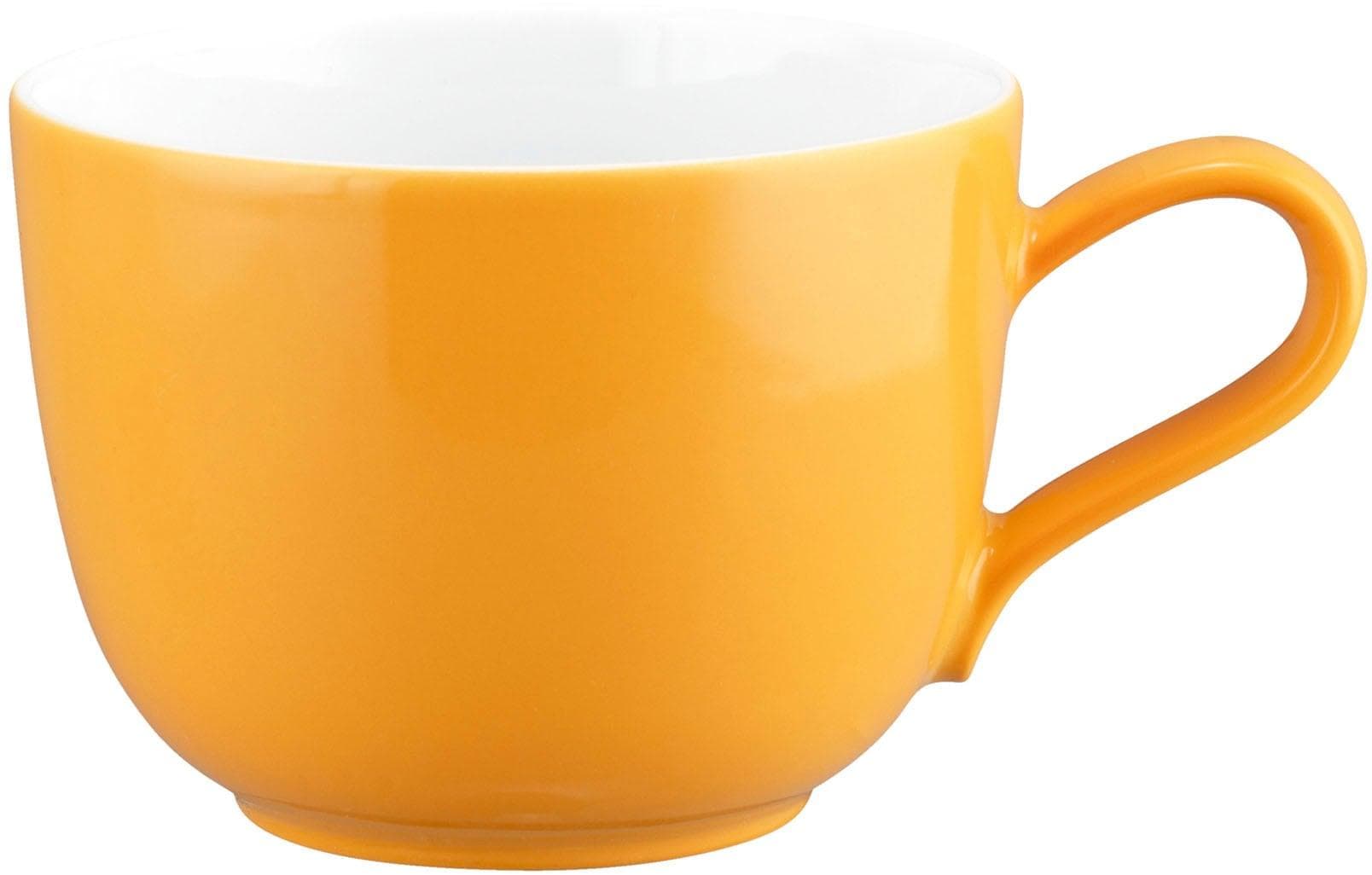 Seltmann Weiden Tasse Liberty Pure Colors Mango Orange Porzellan
