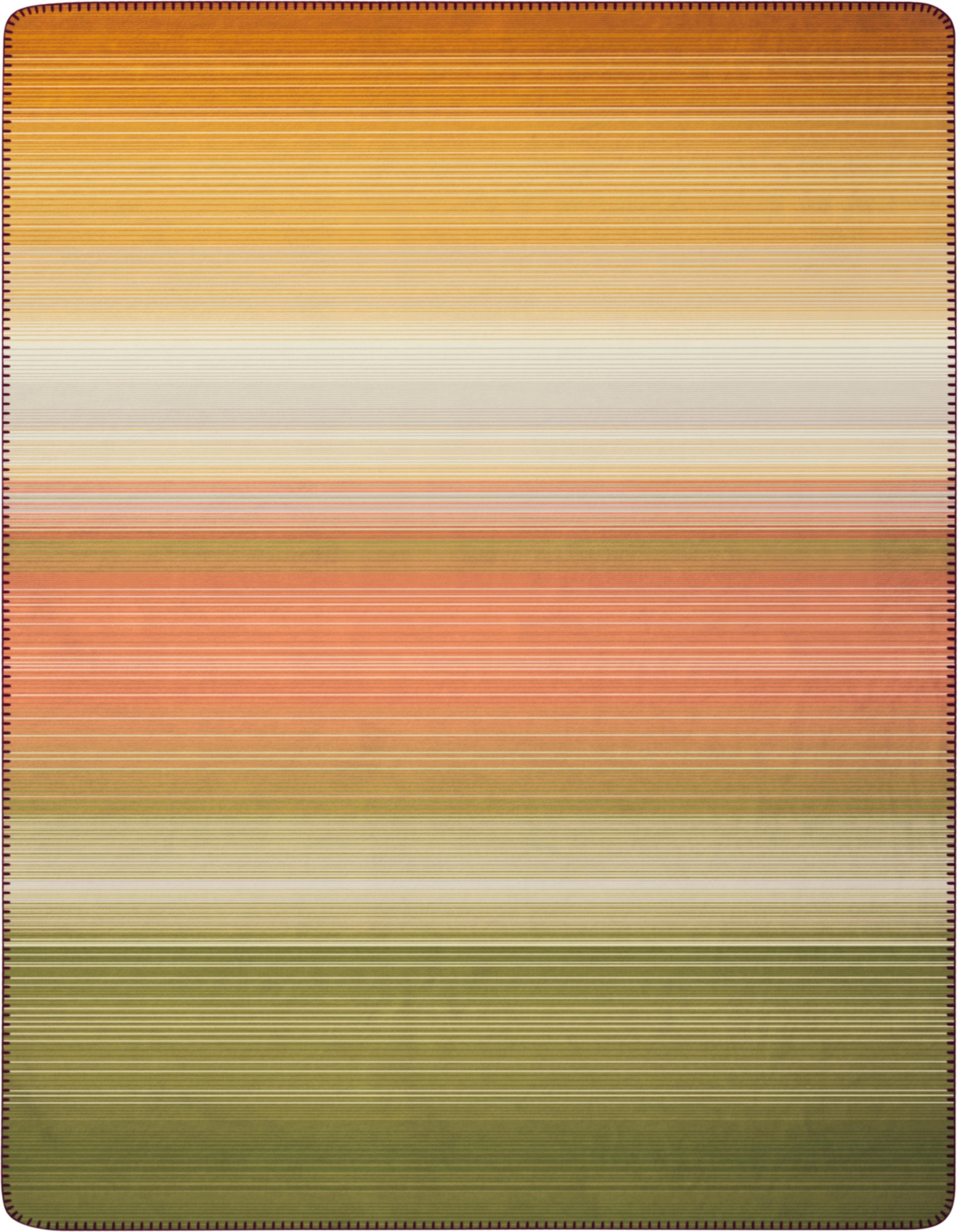 Wohndecke Biederlack Woodland Bunt 150x200 Baumwollmischung