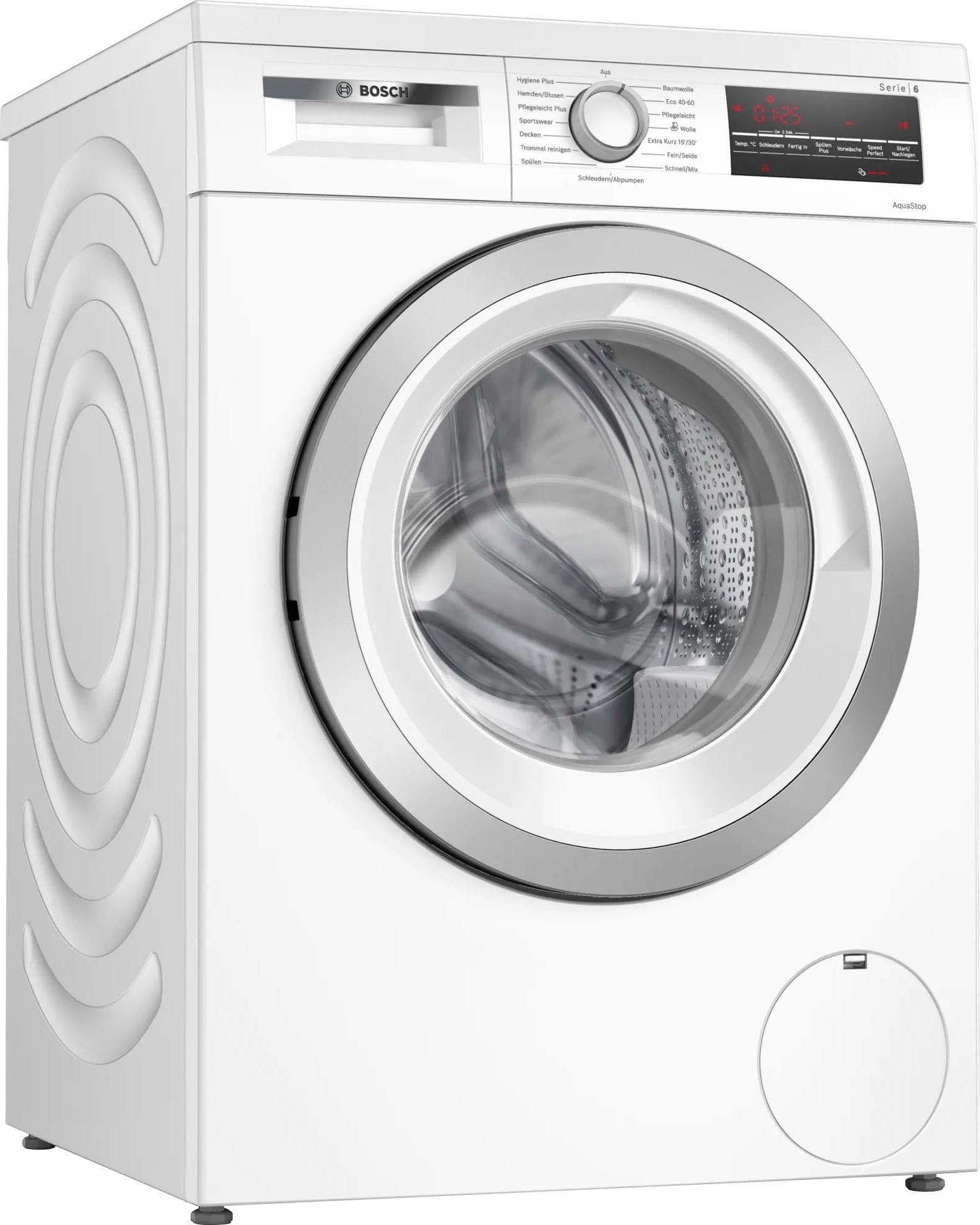 BOSCH Waschmaschine WUU28T70 8 kg Frontlader Weiß