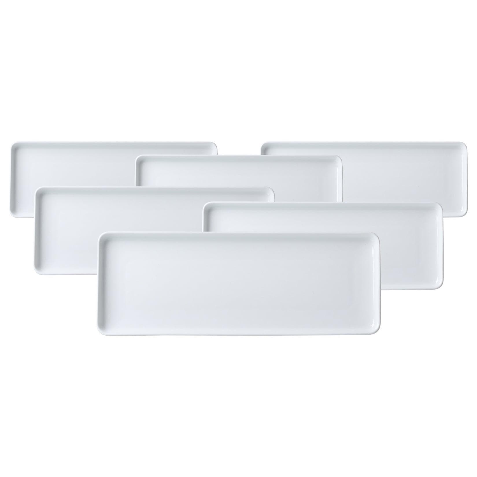 Ritzenhoff & Breker Skagen Servierplatten 6er Set Weiß Modern
