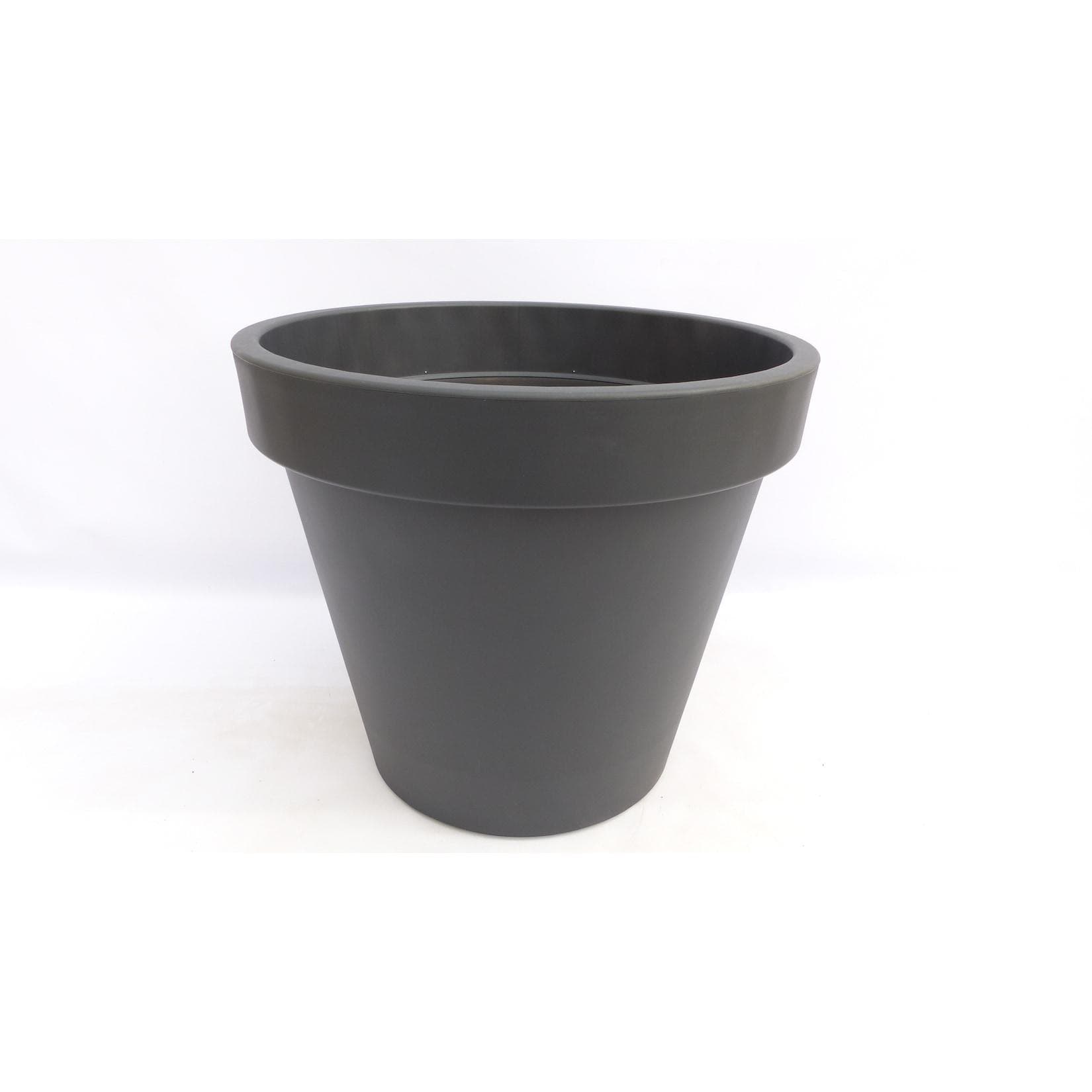 Pflanzkübel E&K Anthrazit Rund XXL Outdoor Indoor