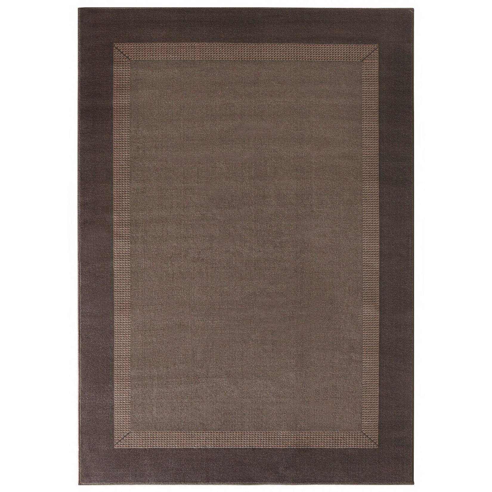 NYVI Teppich Basic Braun Strapazierfähig