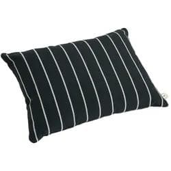 Hay Outdoor Market Kissen Schwarz Beige Streifen