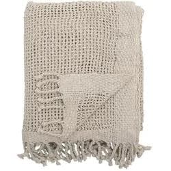 Bloomingville Lucille Wurfdecke Natur 100% Baumwolle