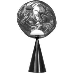 Tom Dixon Melt Cone Fat Tischleuchte LED Schwarz Dimmbar