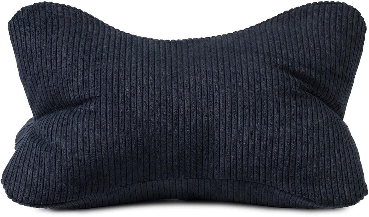 Elegantes Nackenkissen aus Cord in moderner Farbe