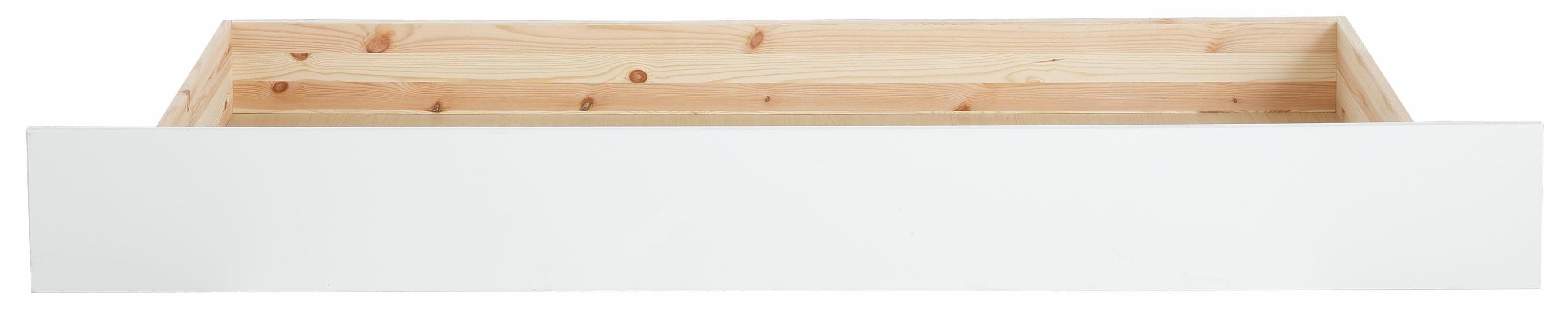 OTTO home Bettschubkasten CAPRE Weiß Massivholz Stauraum