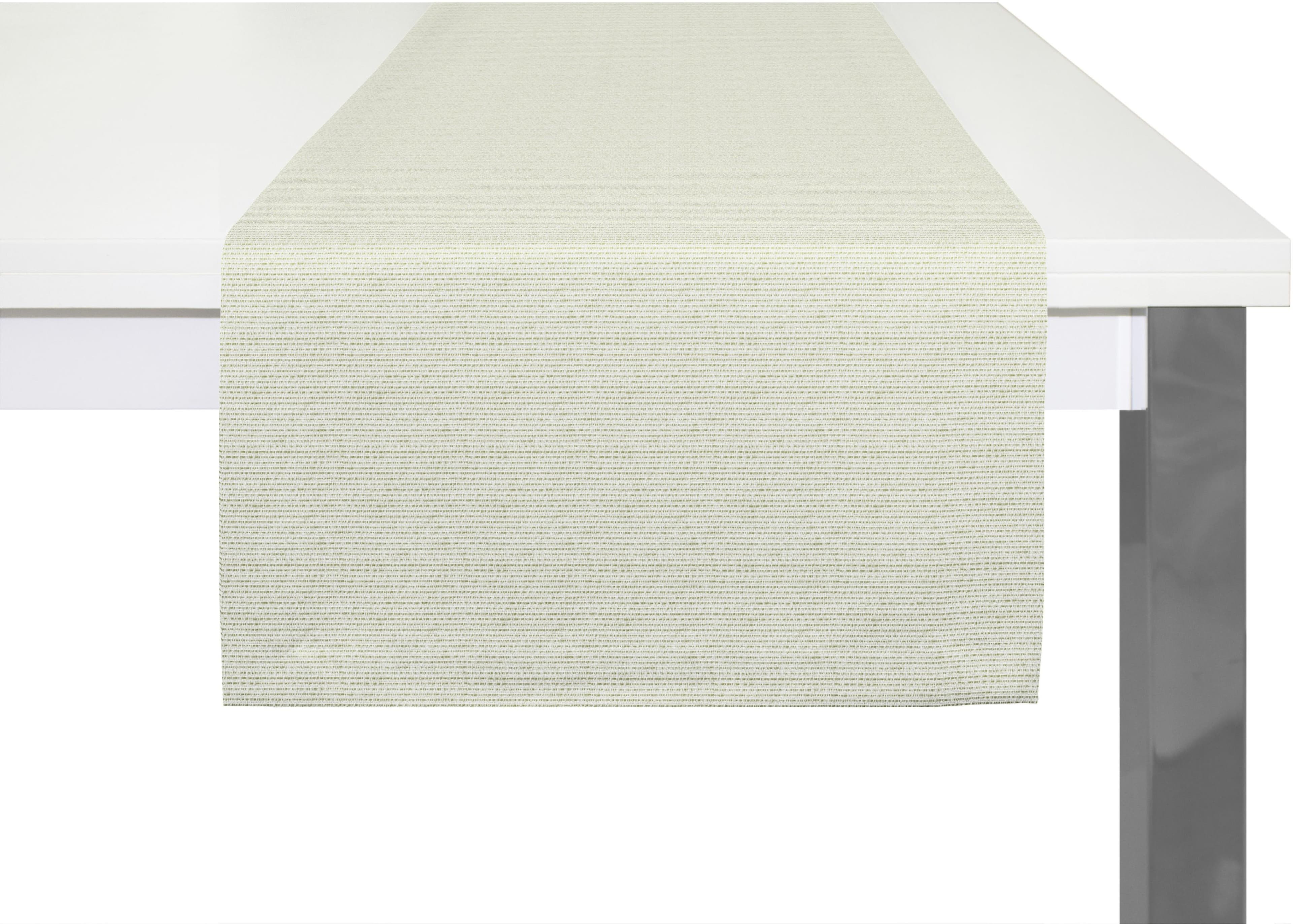 WIRTH Tischläufer Berwick Grau 150x40cm Baumwolle Polyester