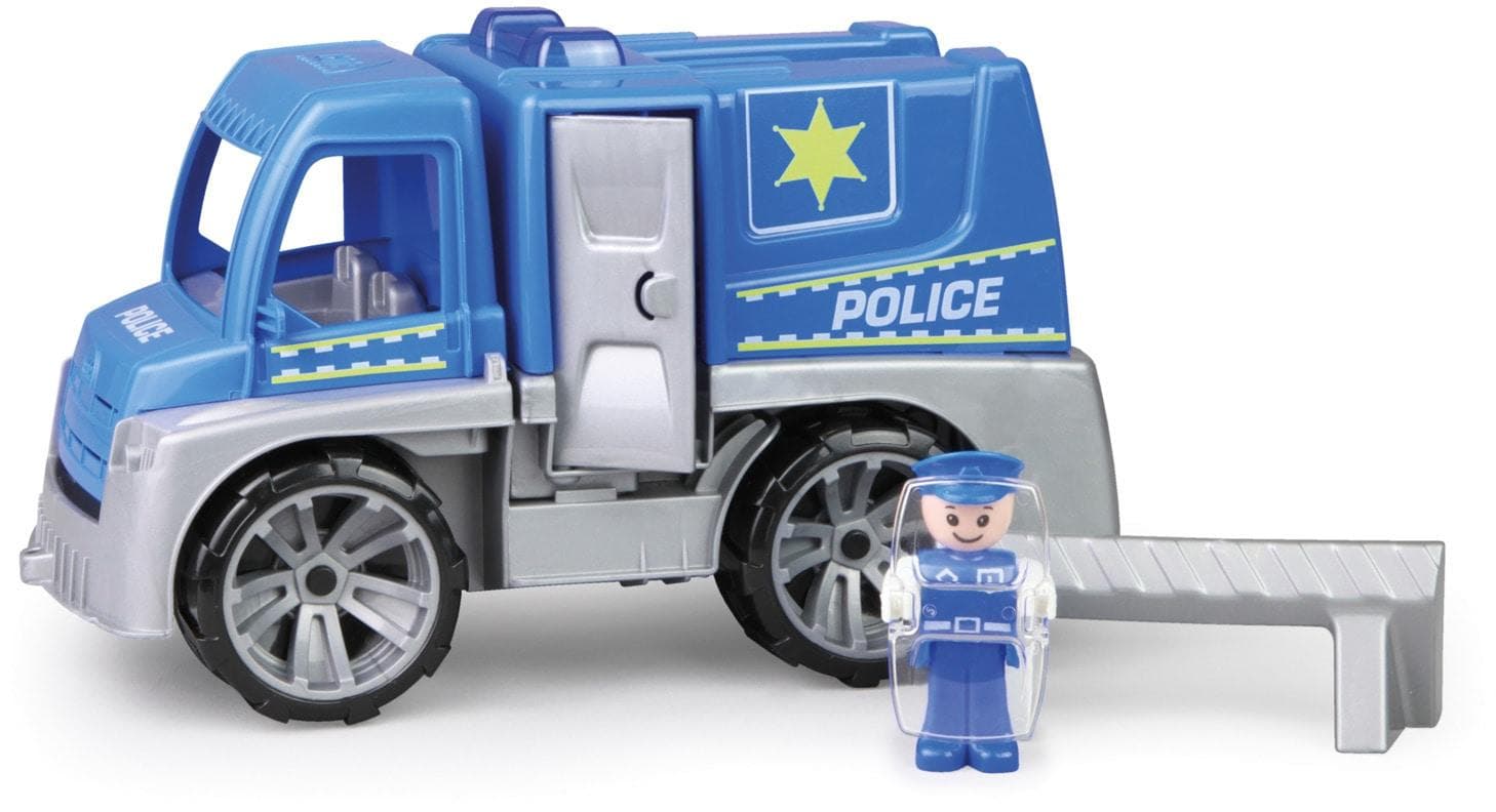 LENA Truxx Polizei Truck Spielzeugfahrzeug Blau