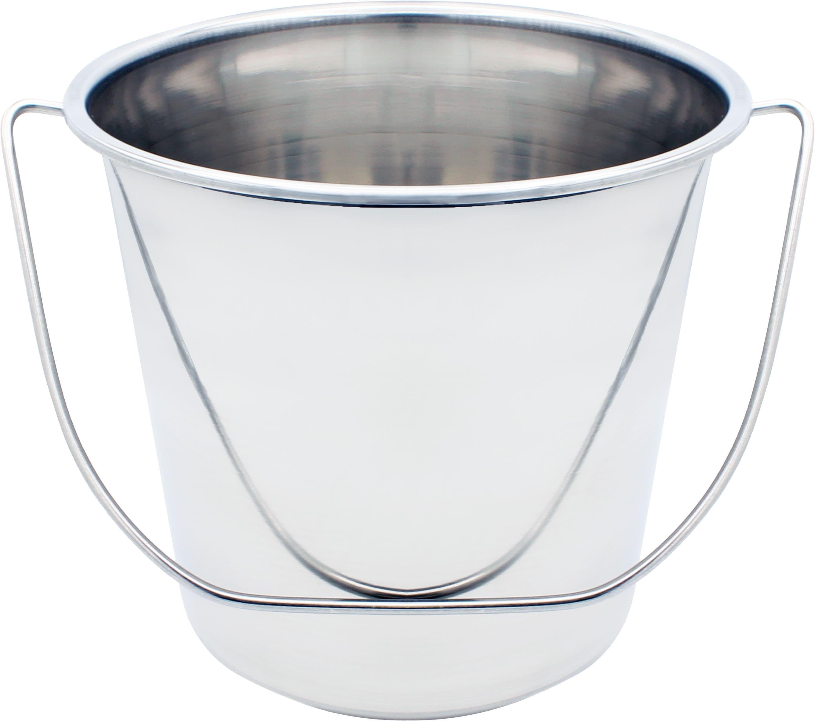 Mülleimer KRÜGER Edelstahl 9 Liter Silber