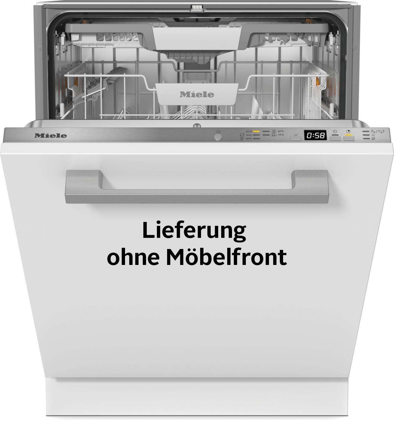 MIELE Geschirrspüler G 5851 SCVi Active Plus Vollintegrierbar Silber