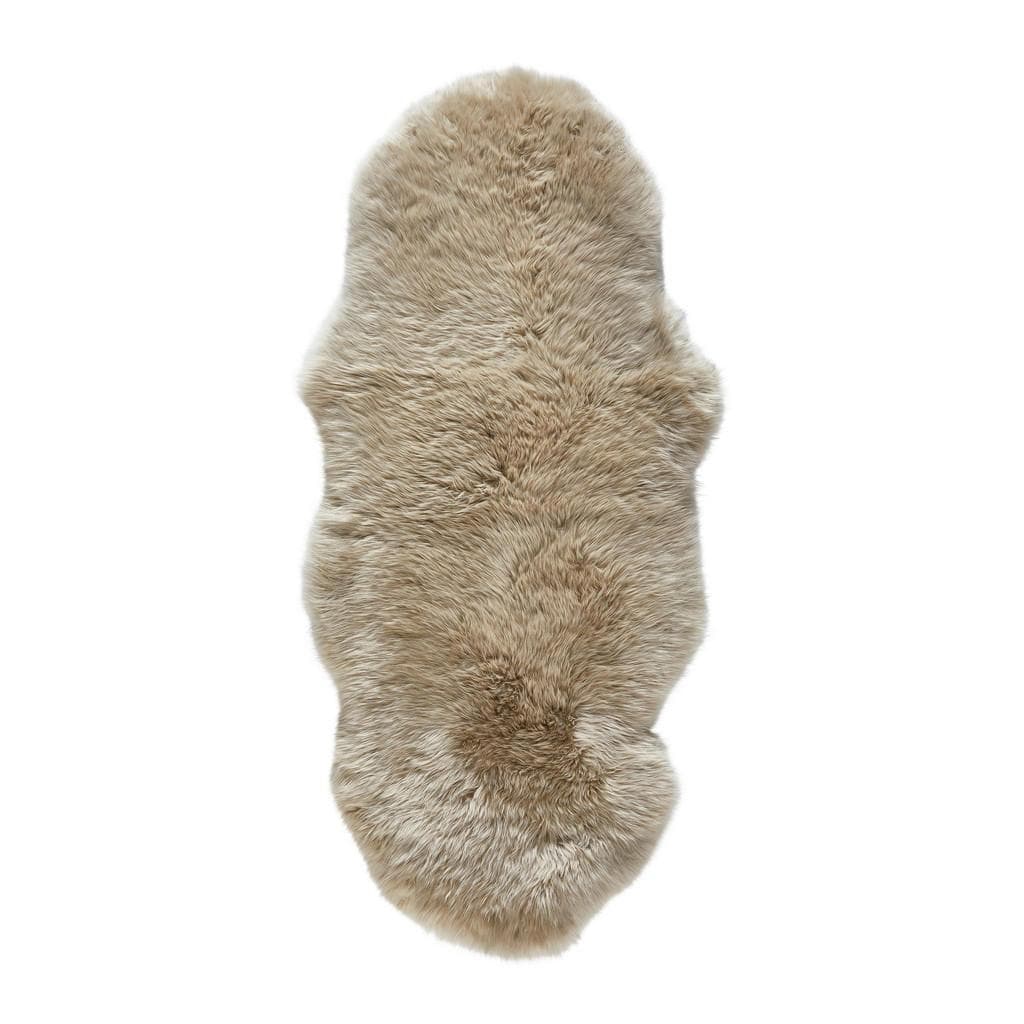 Linea Natura Schaffell Albany Braun Tierform Fellteppich